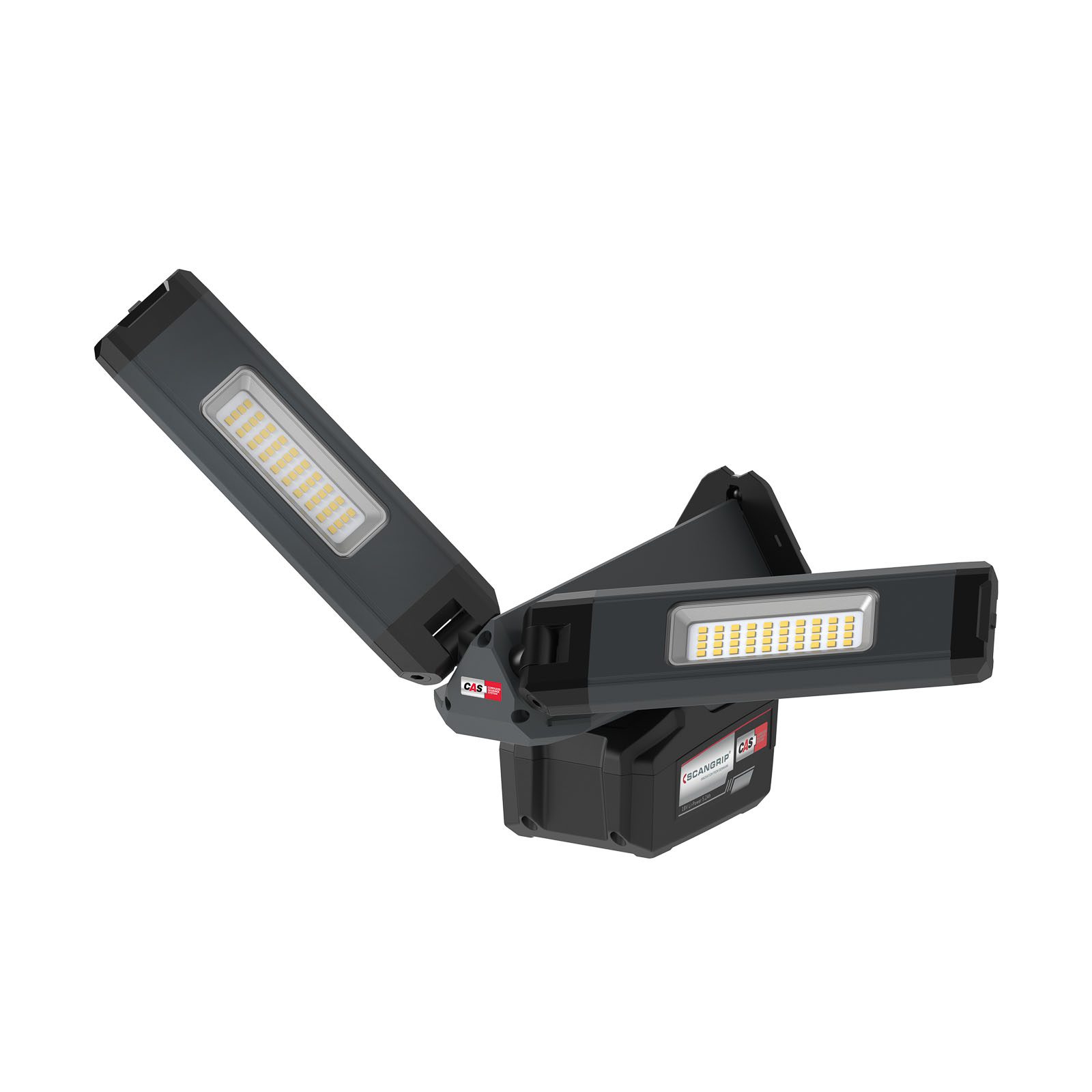 Akumulatorowa lampa robocza z dwoma głowicami 2500 lm DUO CONNECT 03.6111C - obrazek 9