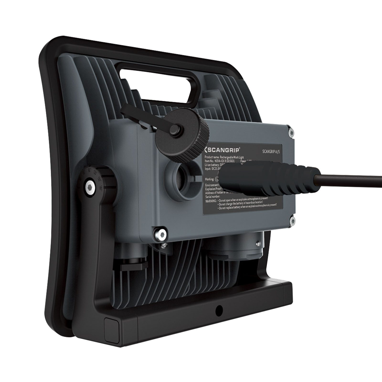 Akumulatorowa lampa robocza przeciwwybuchowa o mocy 4000 lm NOVA-EX R 03.5618 - obrazek 12