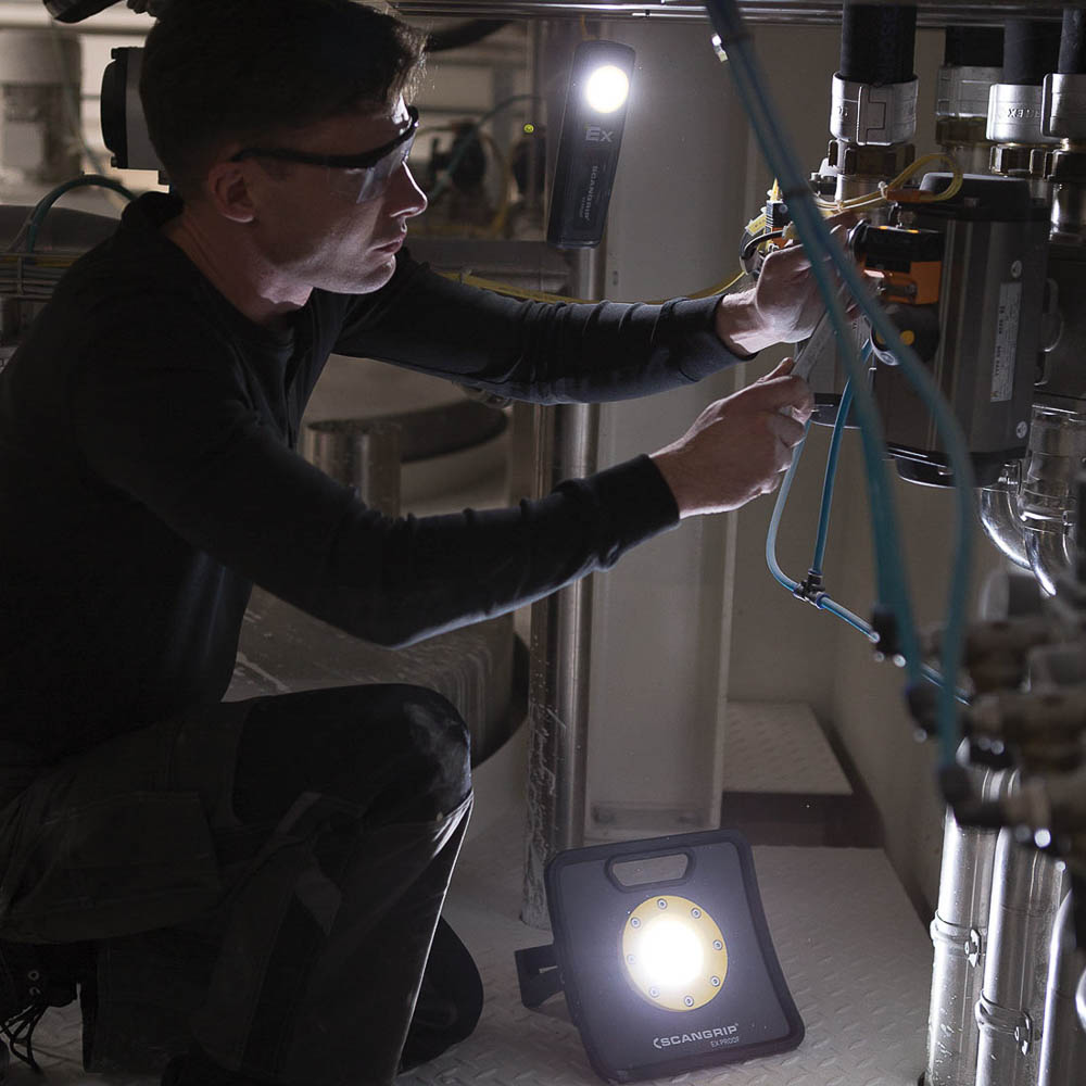 Akumulatorowa lampa robocza przeciwwybuchowa o mocy 4000 lm NOVA-EX R 03.5618 - obrazek 5