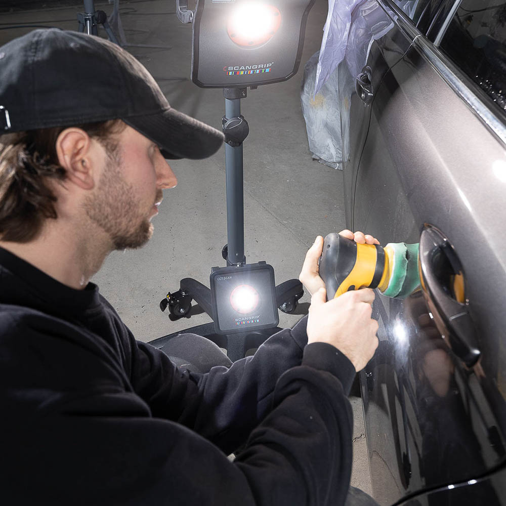 Akumulatorowa lampa robocza LED CRI+ CCT SCAN do detalingu 1200 lm MULTIMATCH R 03.5658 - obrazek 9