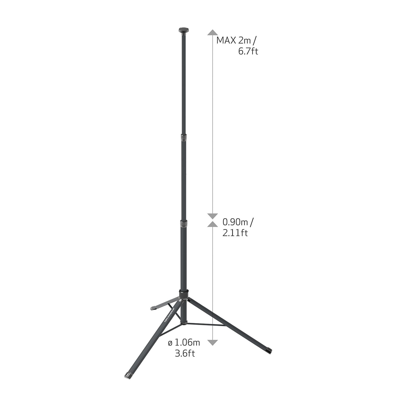 Statyw 2 m TRIPOD 2 METER 03.5685 - obrazek 2