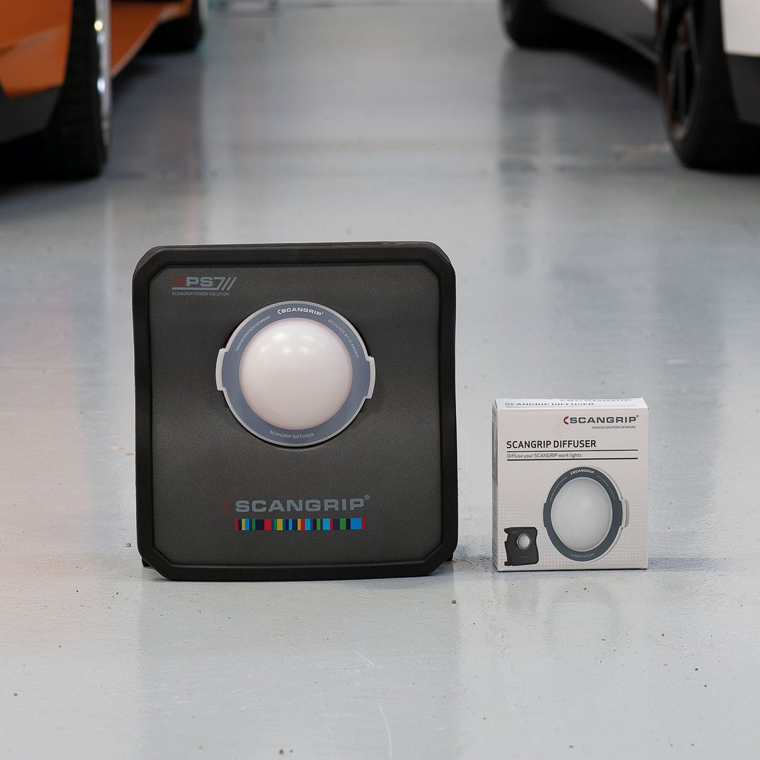 Dyfuzor rozpraszający światło lamp roboczych SCANGRIP DIFFUSER 03.5750 do lamp NOVA 4 i MULTIMATCH 3 - obrazek 3