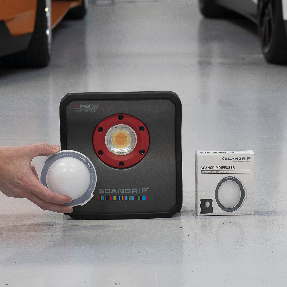 Dyfuzor rozpraszający światło lamp roboczych SCANGRIP DIFFUSER 03.5750 do lamp NOVA 4 i MULTIMATCH 3 - obrazek 13