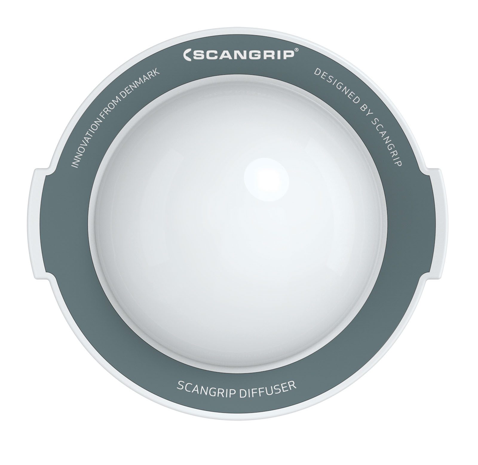 Dyfuzor rozpraszający światło lamp roboczych SCANGRIP DIFFUSER 03.5750 do lamp NOVA 4 i MULTIMATCH 3