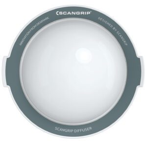 Dyfuzor rozpraszający światło lamp roboczych SCANGRIP DIFFUSER LARGE 03.5751 do lamp NOVA 4 C+R, 6K 6K C+R, 6 SPS, 10 SPS, 10 Connect, 12K i MULTIMATCH 8