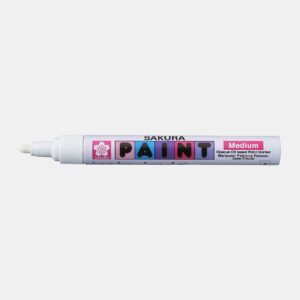 Marker Paint with medium white tip, Sakura