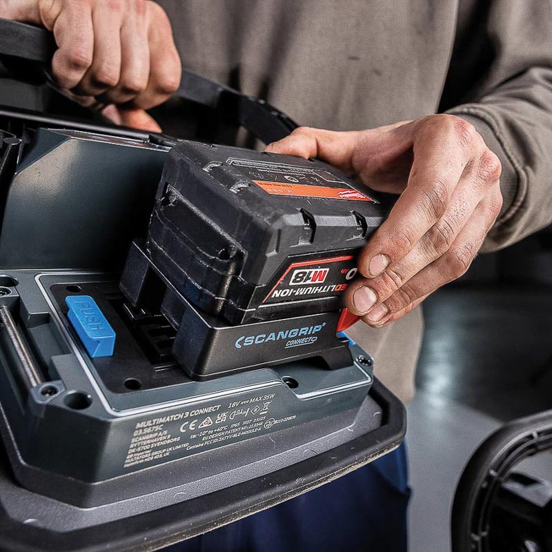 Lampa robocza / inspekcyjna LED CRI+ CCT SCAN 3000lm MULTIMATCH 3 CONNECT 03.5675C - obrazek 4