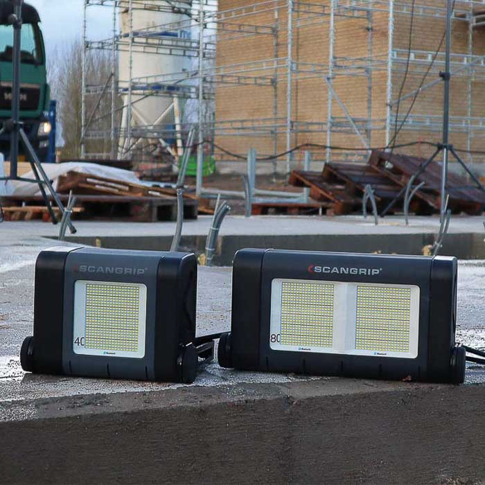 Lampa do oświetlania dużych obszarów roboczych 80000 lm Scangrip SITE LIGHT 80 03.5269 w walizce transportowej 49.0390 - obrazek 13