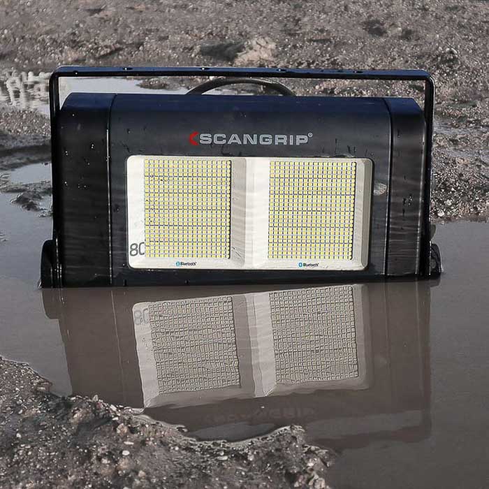 Lampa do oświetlania dużych obszarów roboczych 80000 lm Scangrip SITE LIGHT 80 03.5269 w walizce transportowej 49.0390 - obrazek 15