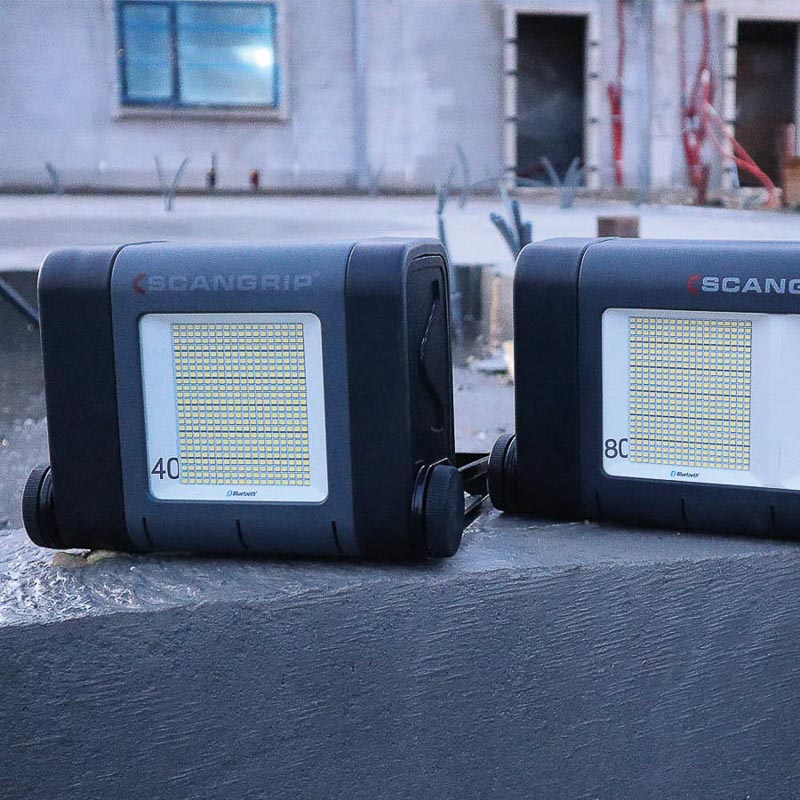 Lampa do oświetlania dużych obszarów roboczych 80000 lm Scangrip SITE LIGHT 80 03.5269 w walizce transportowej 49.0390 - obrazek 16