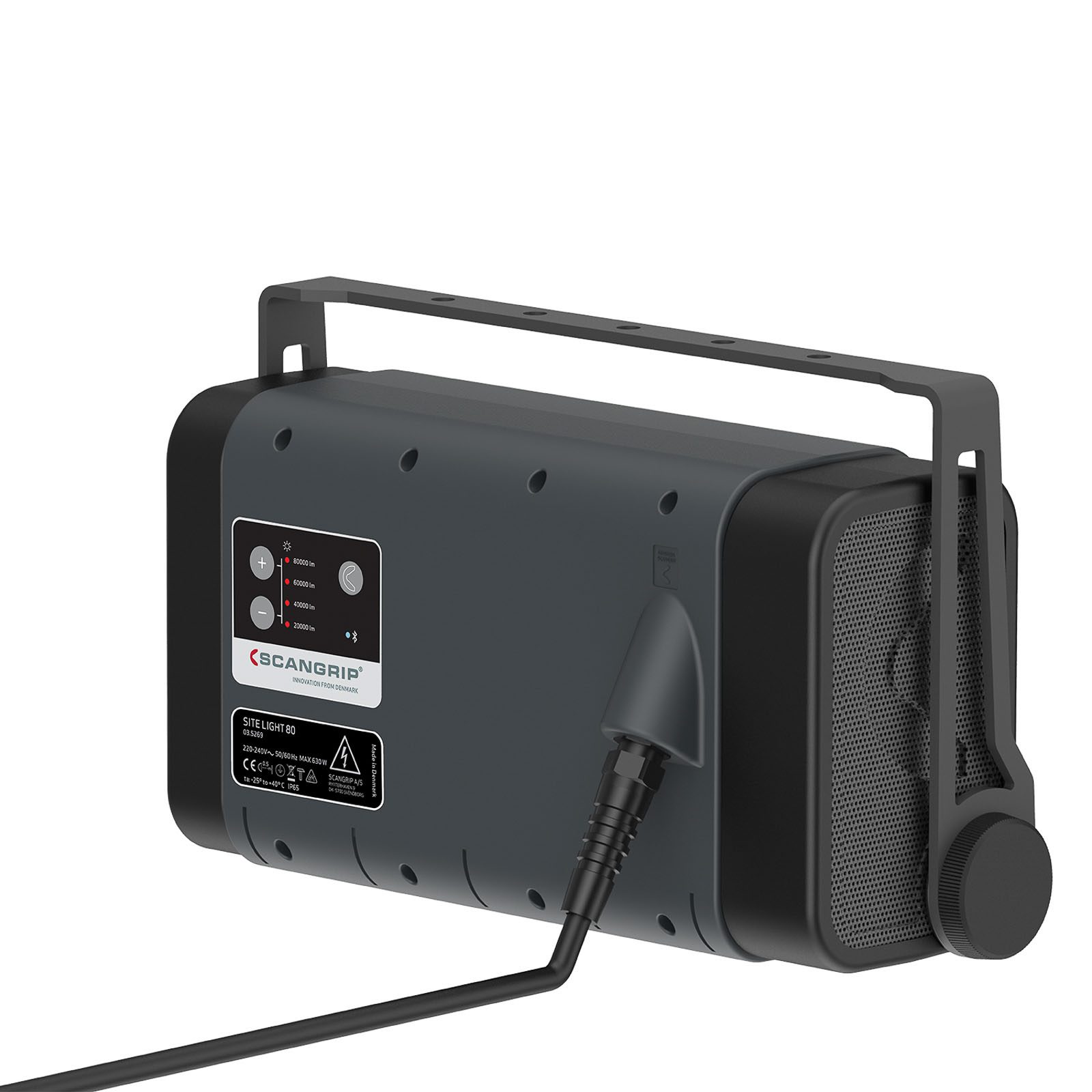 Lampa do oświetlania dużych obszarów roboczych 80000 lm Scangrip SITE LIGHT 80 03.5269 w walizce transportowej 49.0390 - obrazek 24