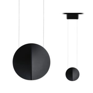 URail ALEJANDRO LED Pendant Light - 10W, 800lm, 4000K, Matte Black