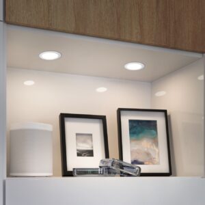 Zestaw opraw meblowych do wbudowania EBL SET 3x2,5W 3x180lm 3000K 12V biały / tworzywo sztuczne