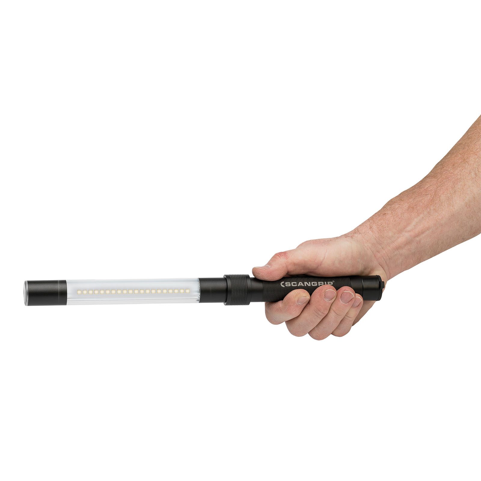 Akumulatorowa ręczna lampa liniowa inspekcyjna z górnym światłem punktowym LINE LIGHT R 03.5244 - obrazek 6