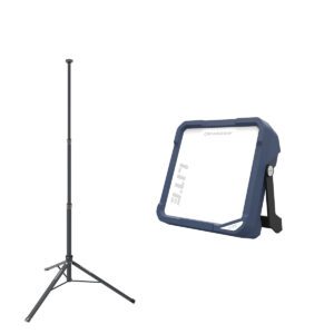 Scangrip Set 49.0440: non-glare LED lamp Vega Lite Compact 4000 lm 03.5673 + Tripod 2 m 03.5685