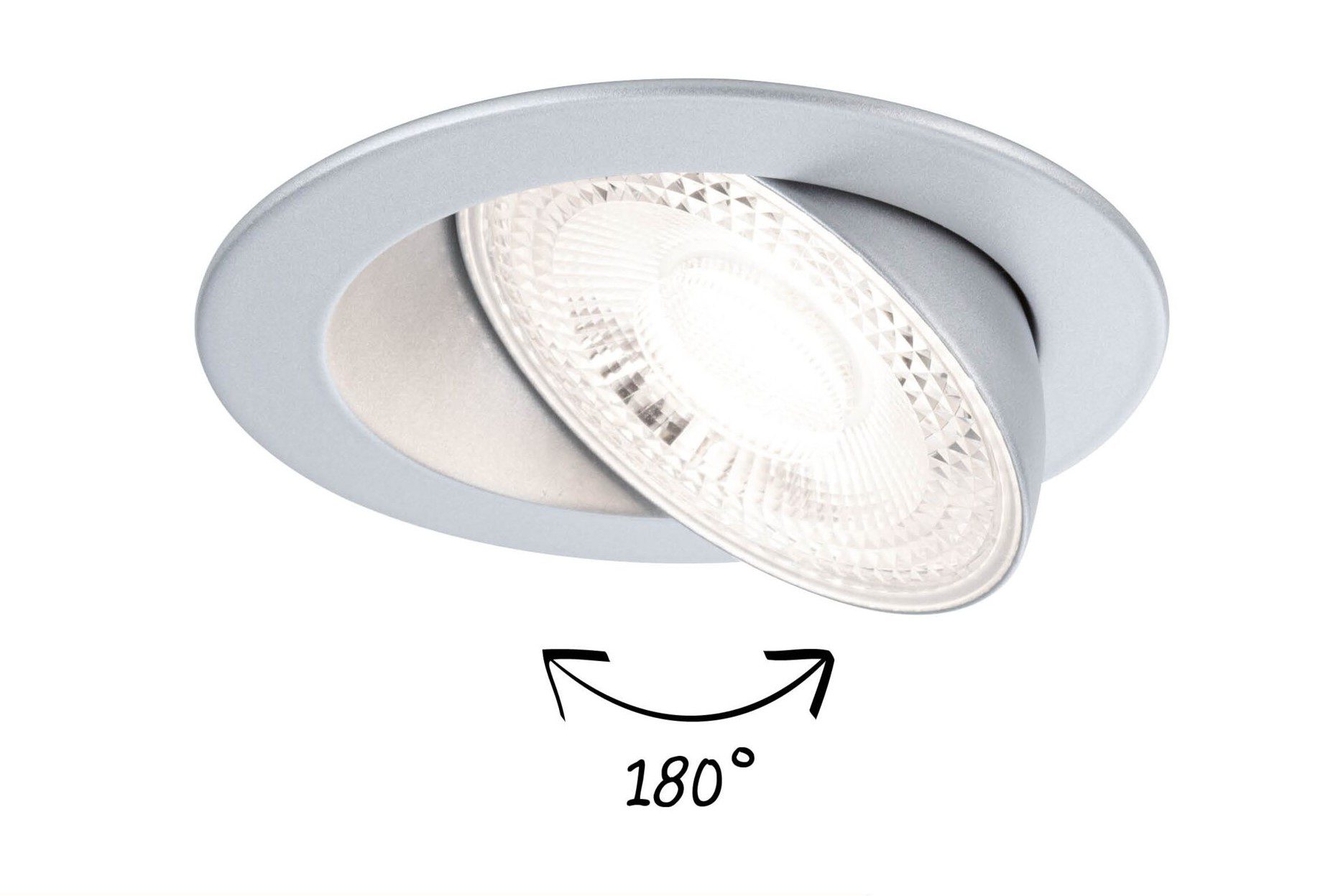 Zestaw opraw do wbudowania AUMUS LED 3-STEP DIM 3X5W 700lm 105mm 2700K-6500K IP20 230V chrom matowy / aluminium - obrazek 3