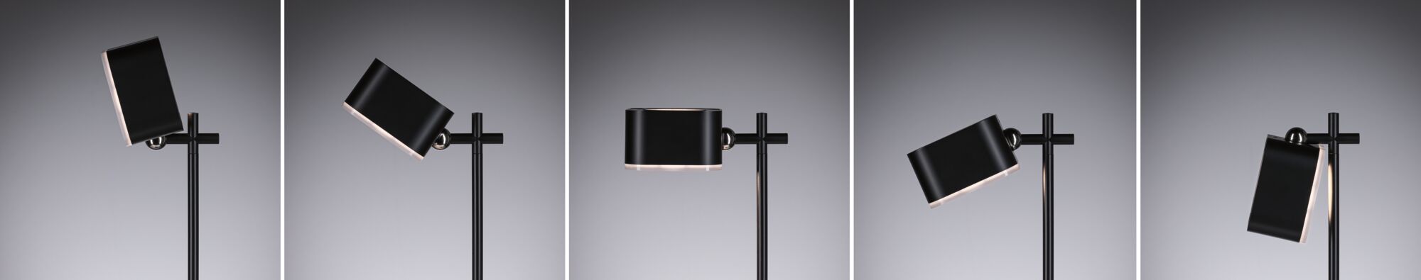 Lampka stołowa VARIA LED 3W DIM USB-C 2700K-6500K magnes klips 250/60lm 5V czarny / metal - obrazek 8