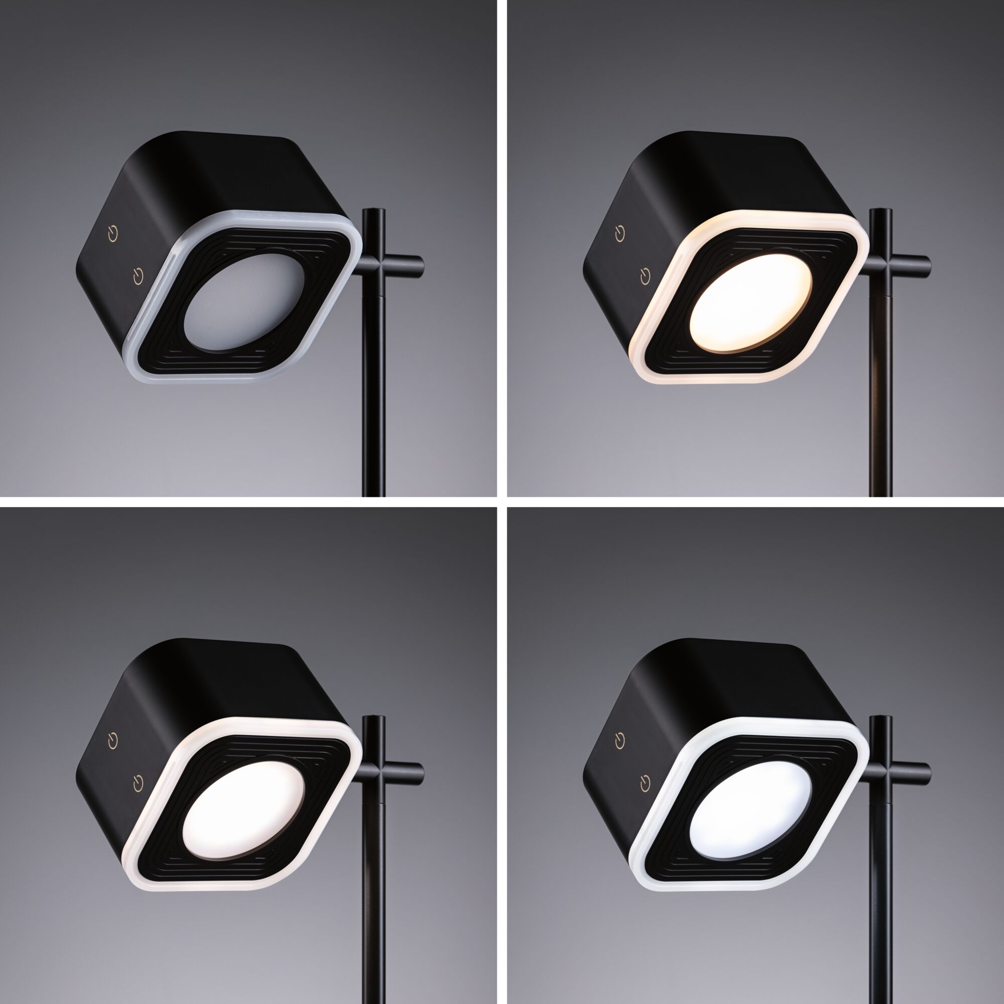 Lampka stołowa VARIA LED 3W DIM USB-C 2700K-6500K magnes klips 250/60lm 5V czarny / metal - obrazek 6