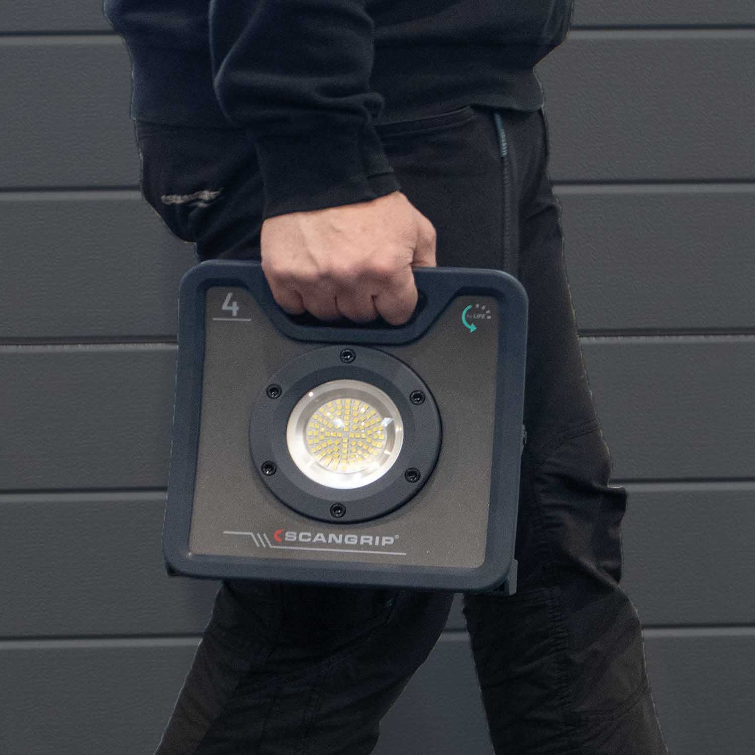 Wytrzymała lampa robocza LED 4000 lm 29 W Scangrip NOVA 4 forLIFE 03.6202 - obrazek 16