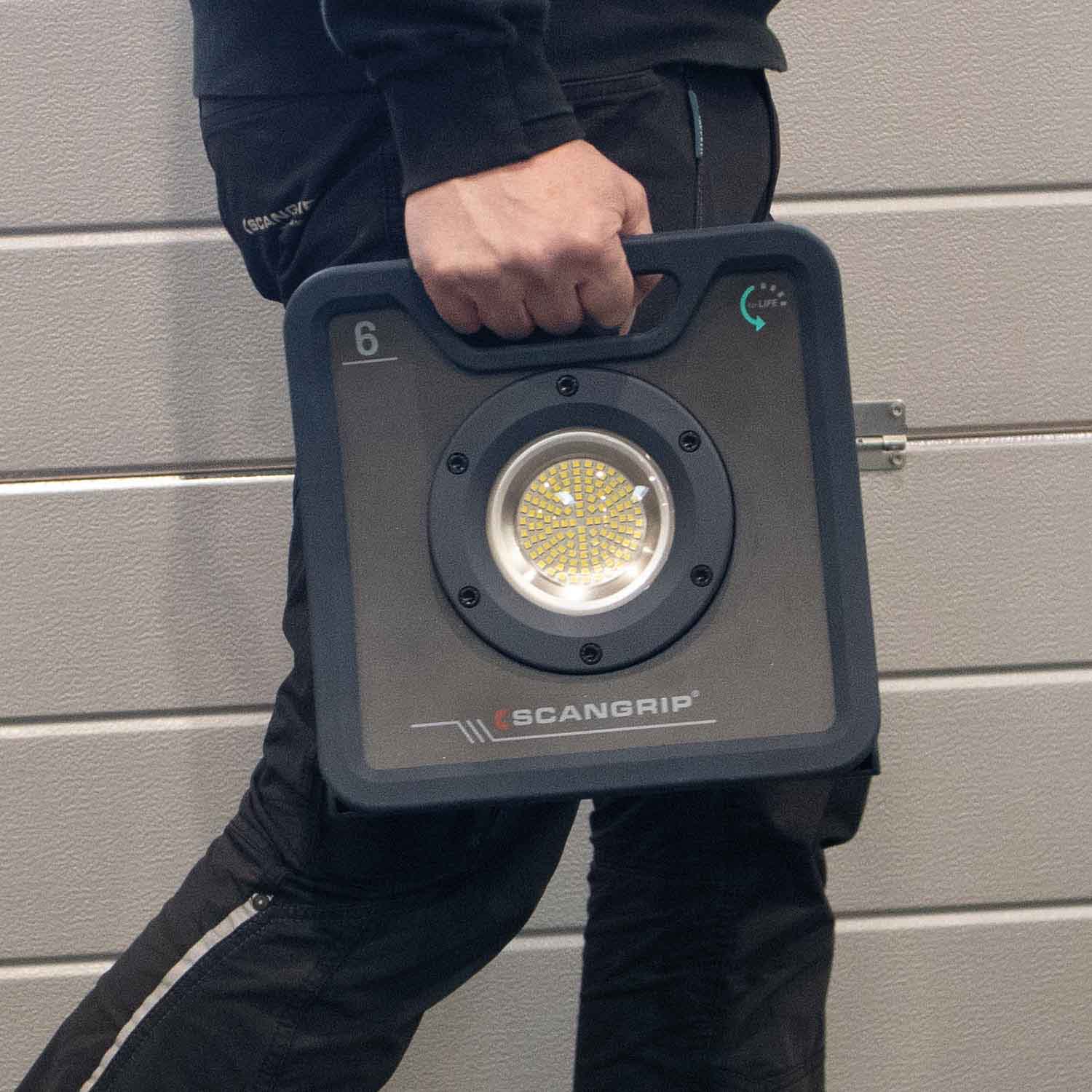 Wytrzymała lampa robocza LED 6000 lm 41 W Scangrip NOVA 6 forLIFE 03.6203 - obrazek 3