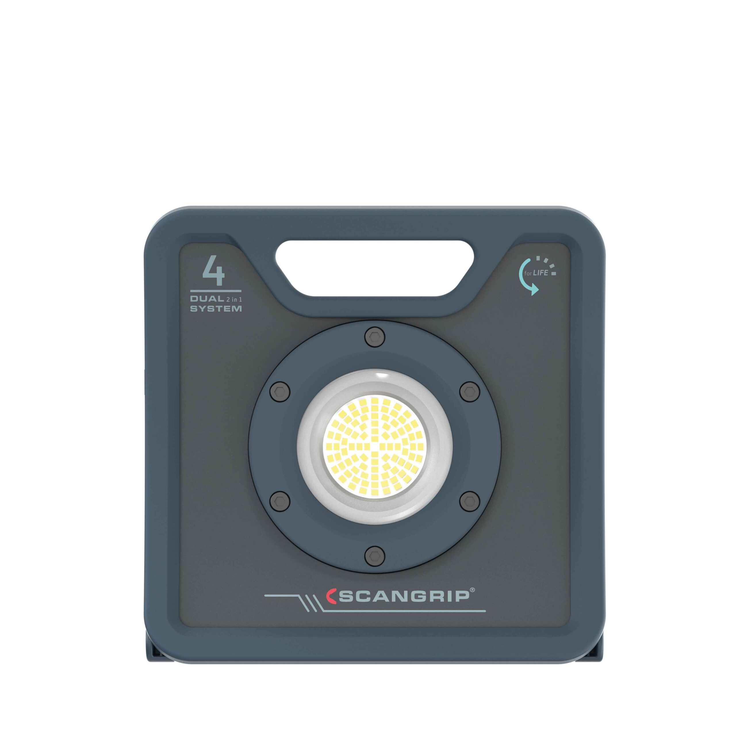 Wytrzymała akumulatorowo - sieciowa lampa robocza LED 4000 lm 25 W Scangrip NOVA 4 C+R forLIFE 03.6204 - obrazek 3