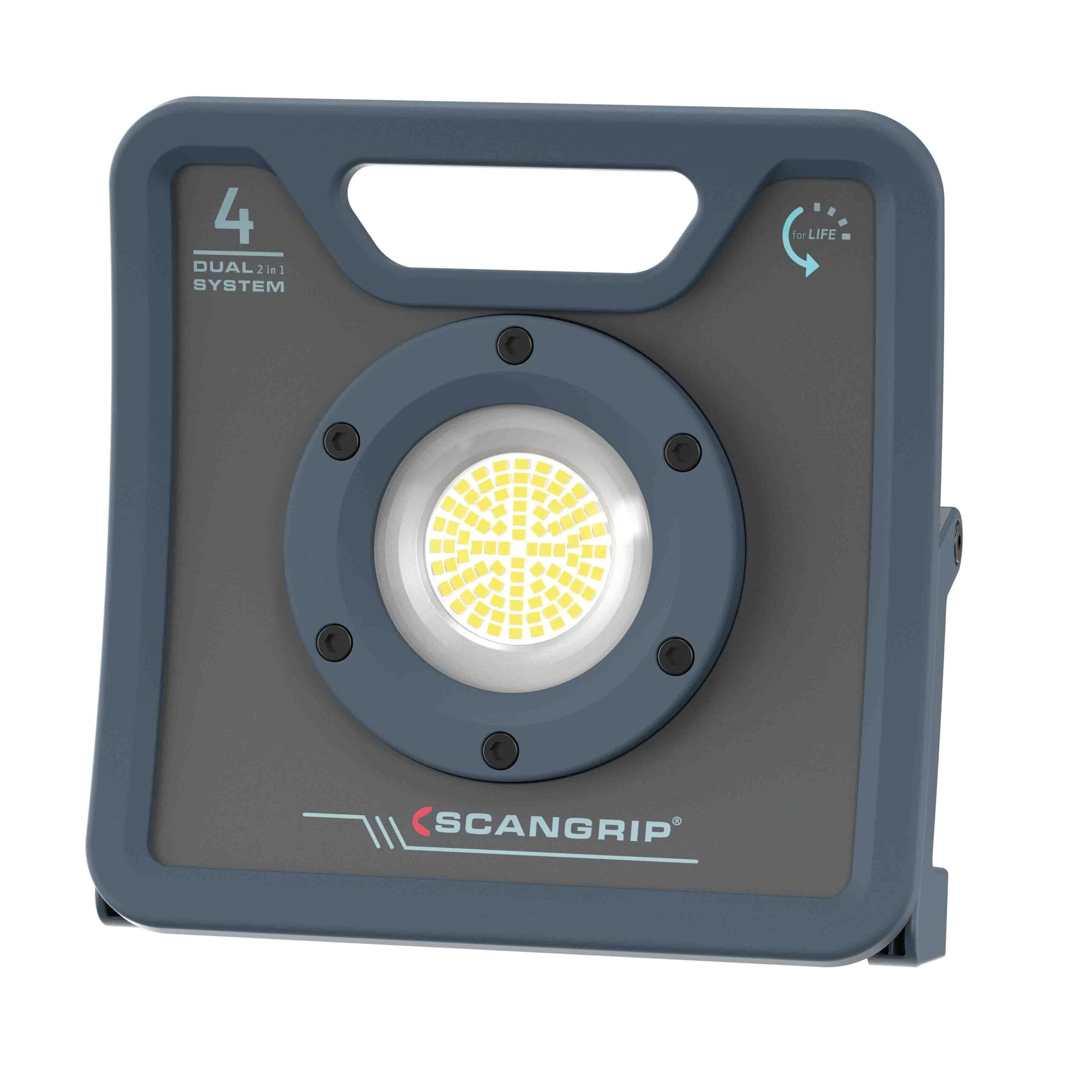 Wytrzymała akumulatorowo - sieciowa lampa robocza LED 4000 lm 25 W Scangrip NOVA 4 C+R forLIFE 03.6204 - obrazek 10