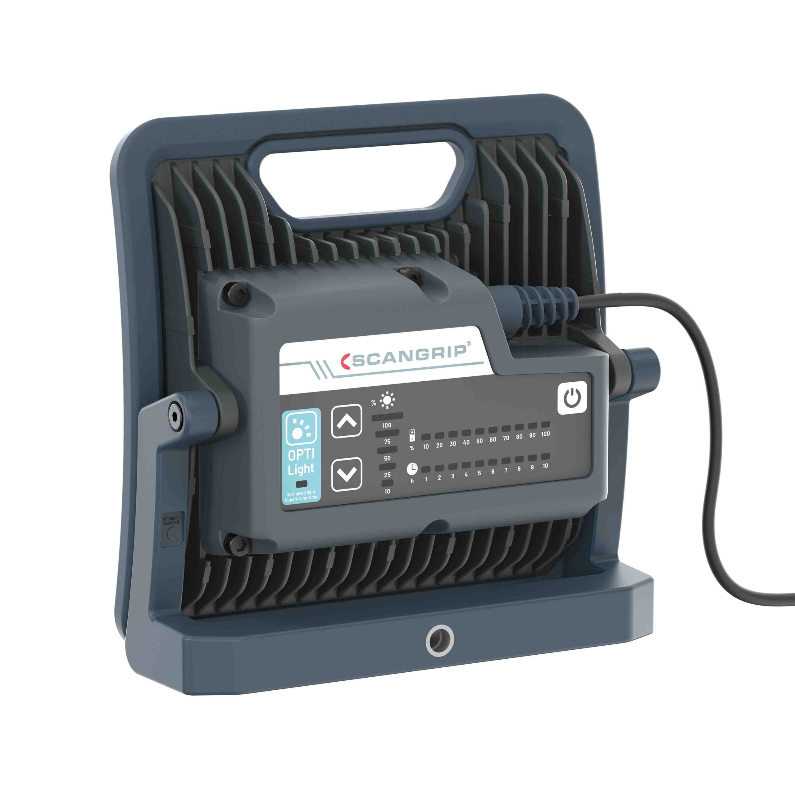 Wytrzymała akumulatorowo - sieciowa lampa robocza LED 4000 lm 25 W Scangrip NOVA 4 C+R forLIFE 03.6204 - obrazek 11