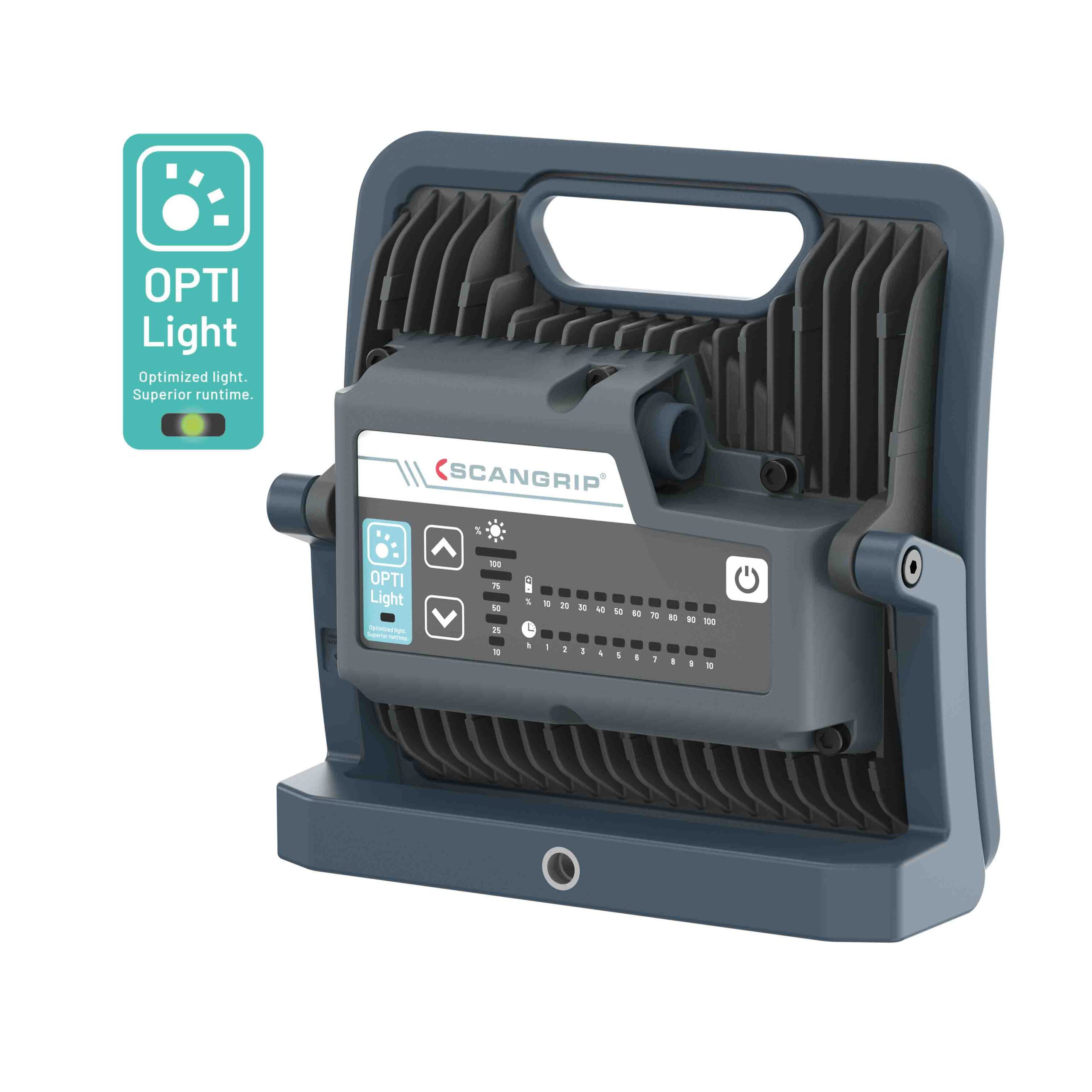 Wytrzymała akumulatorowo - sieciowa lampa robocza LED 4000 lm 25 W Scangrip NOVA 4 C+R forLIFE 03.6204 - obrazek 15