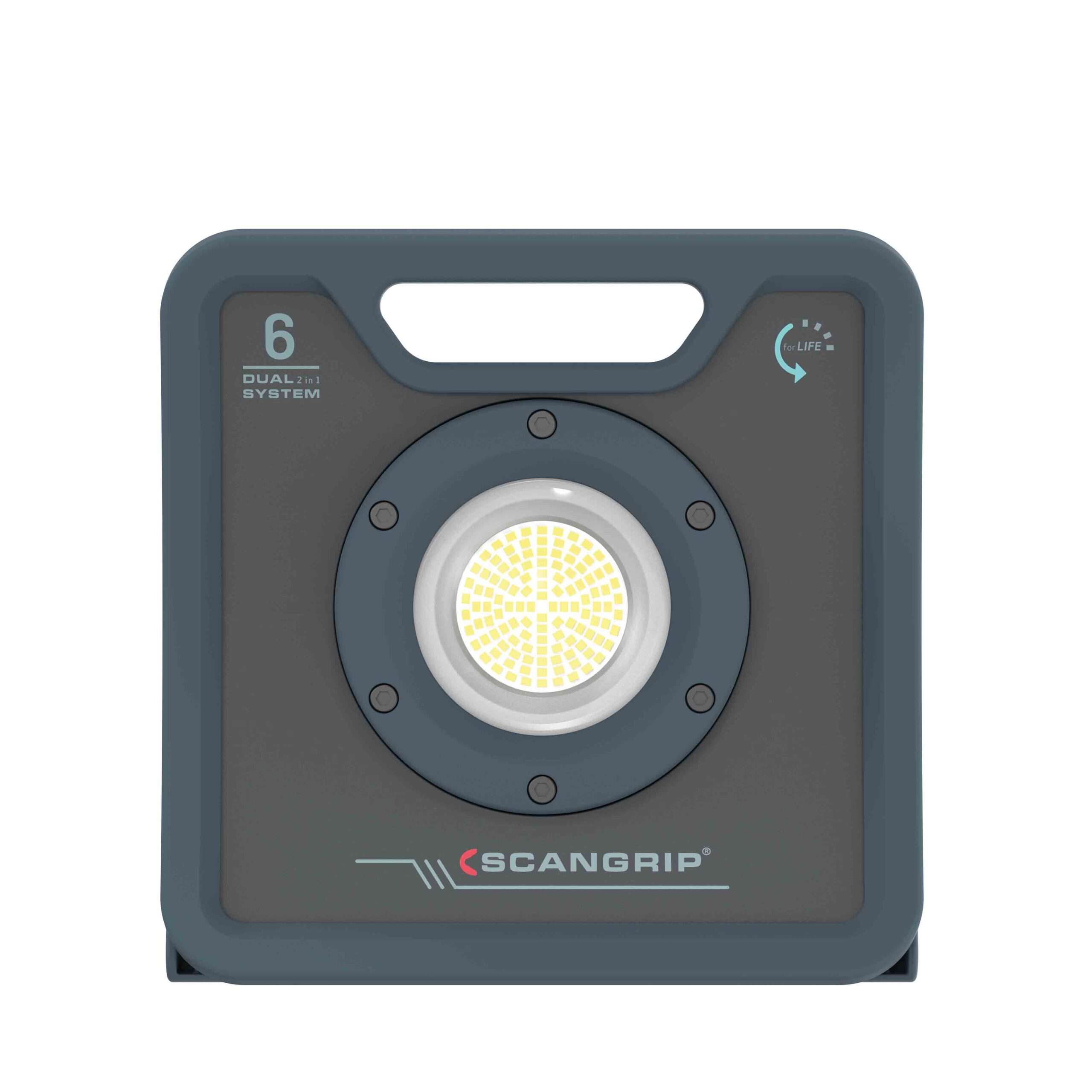 Wytrzymała akumulatorowo - sieciowa lampa robocza LED 6000 lm 37 W Scangrip NOVA 6 C+R forLIFE 03.6205 - obrazek 13