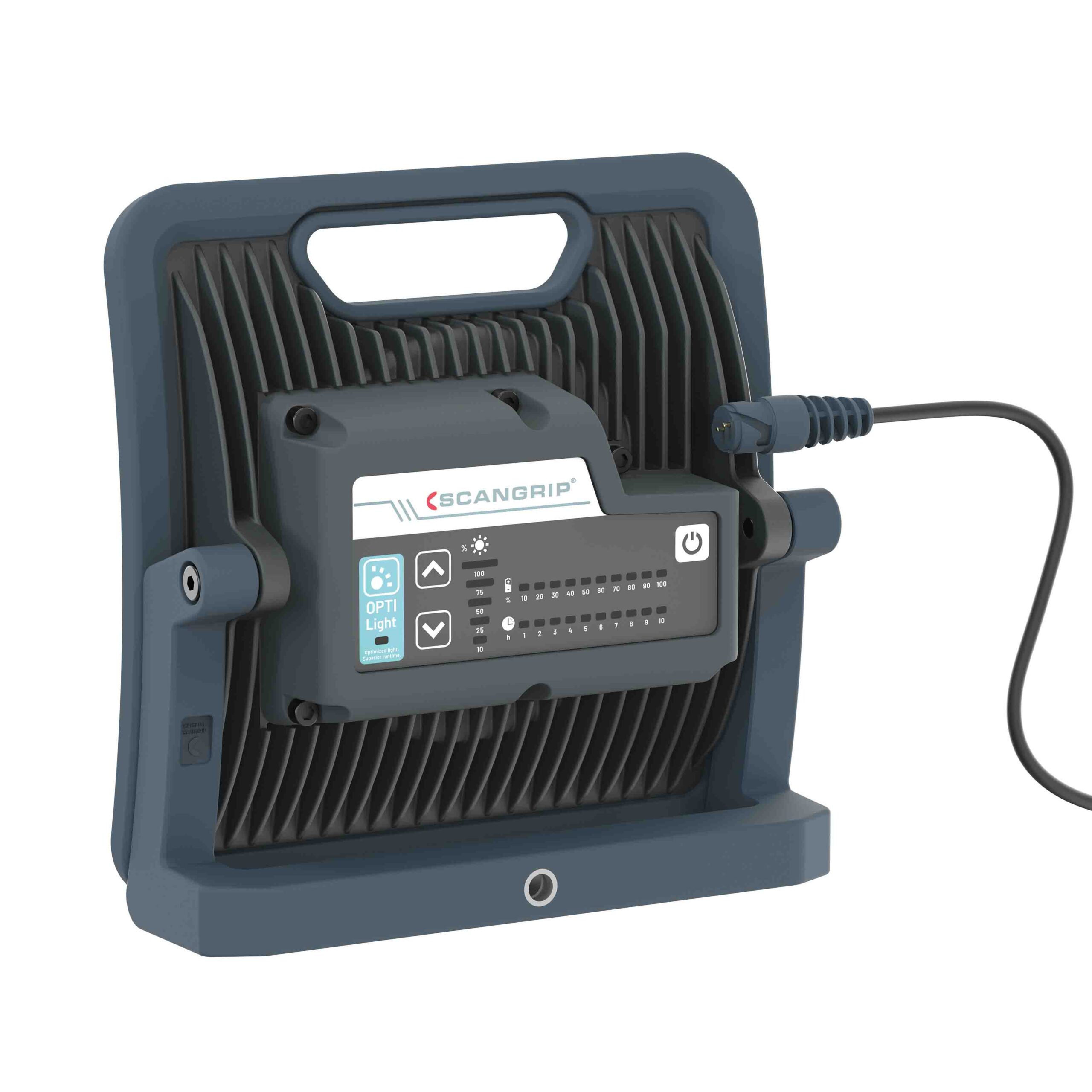 Wytrzymała akumulatorowo - sieciowa lampa robocza LED 6000 lm 37 W Scangrip NOVA 6 C+R forLIFE 03.6205 - obrazek 2