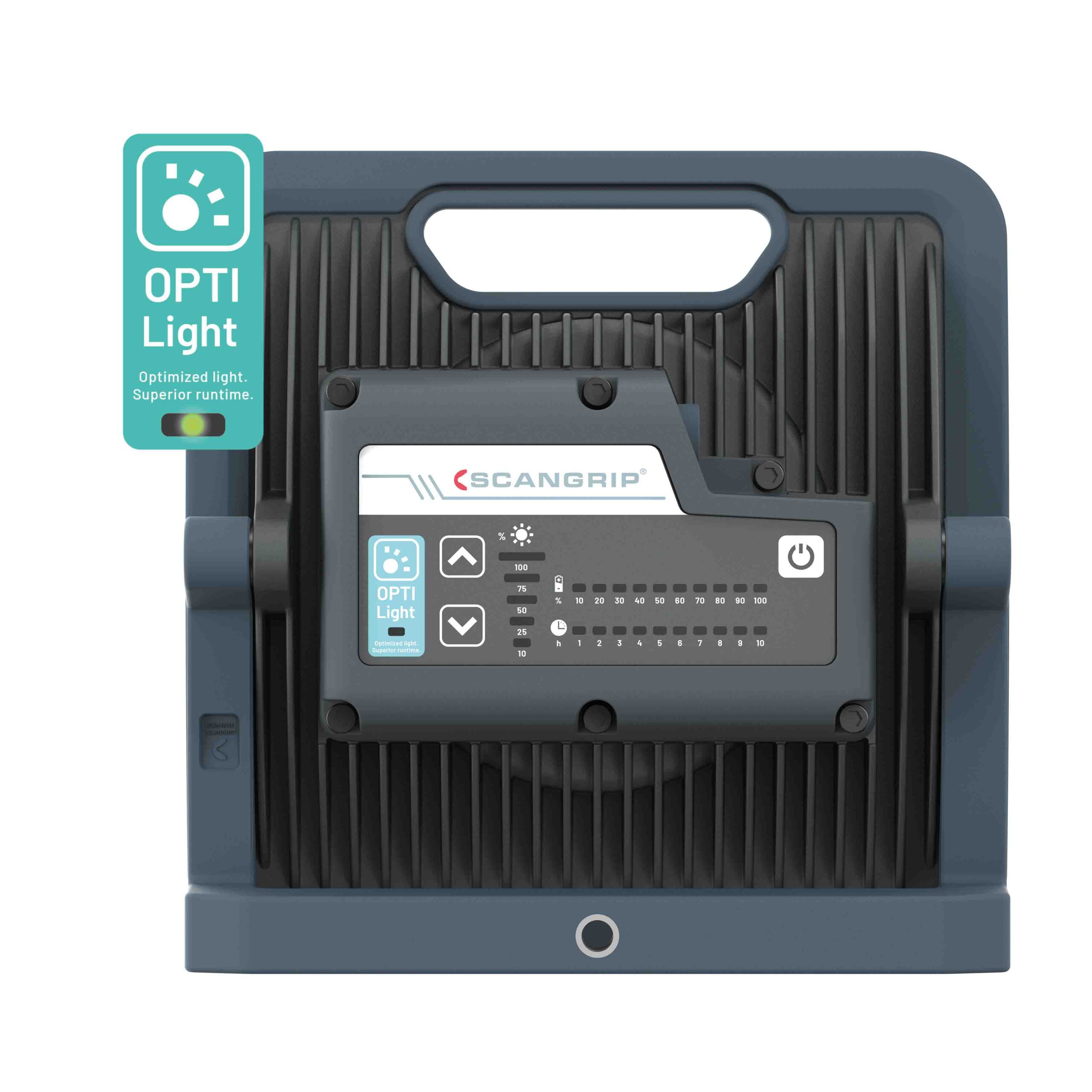 Wytrzymała akumulatorowo - sieciowa lampa robocza LED 6000 lm 37 W Scangrip NOVA 6 C+R forLIFE 03.6205 - obrazek 5