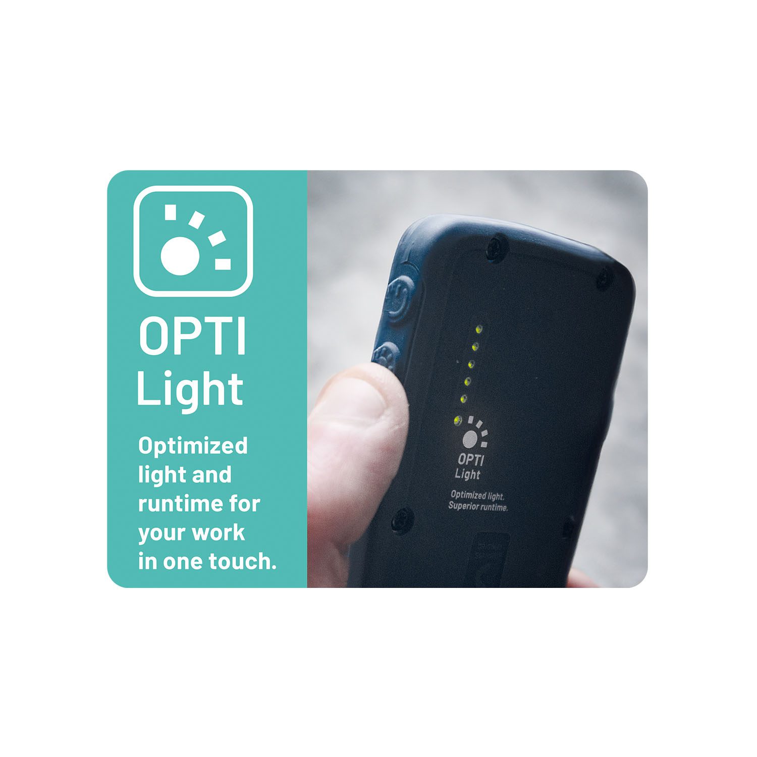 Poręczna akumulatorowa lampa robocza LED 200 lm 1,2 W Scangrip MINIFORM forLIFE 03.6207 - obrazek 5