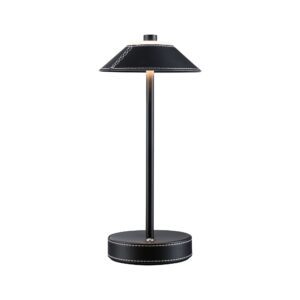 Lampka stołowa akumulatorowa PELLINI LED DIM USB-C 2W 300lm 3000K-6500K IP20 czarny matowy / metal