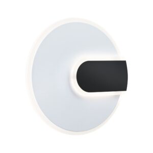 Lampa ścienna 2FORM LED 9W/3,5W 1160lm/430lm IP44 240mm 4000K 230V IP20 biały/ czarny / tworzywo sztuczne