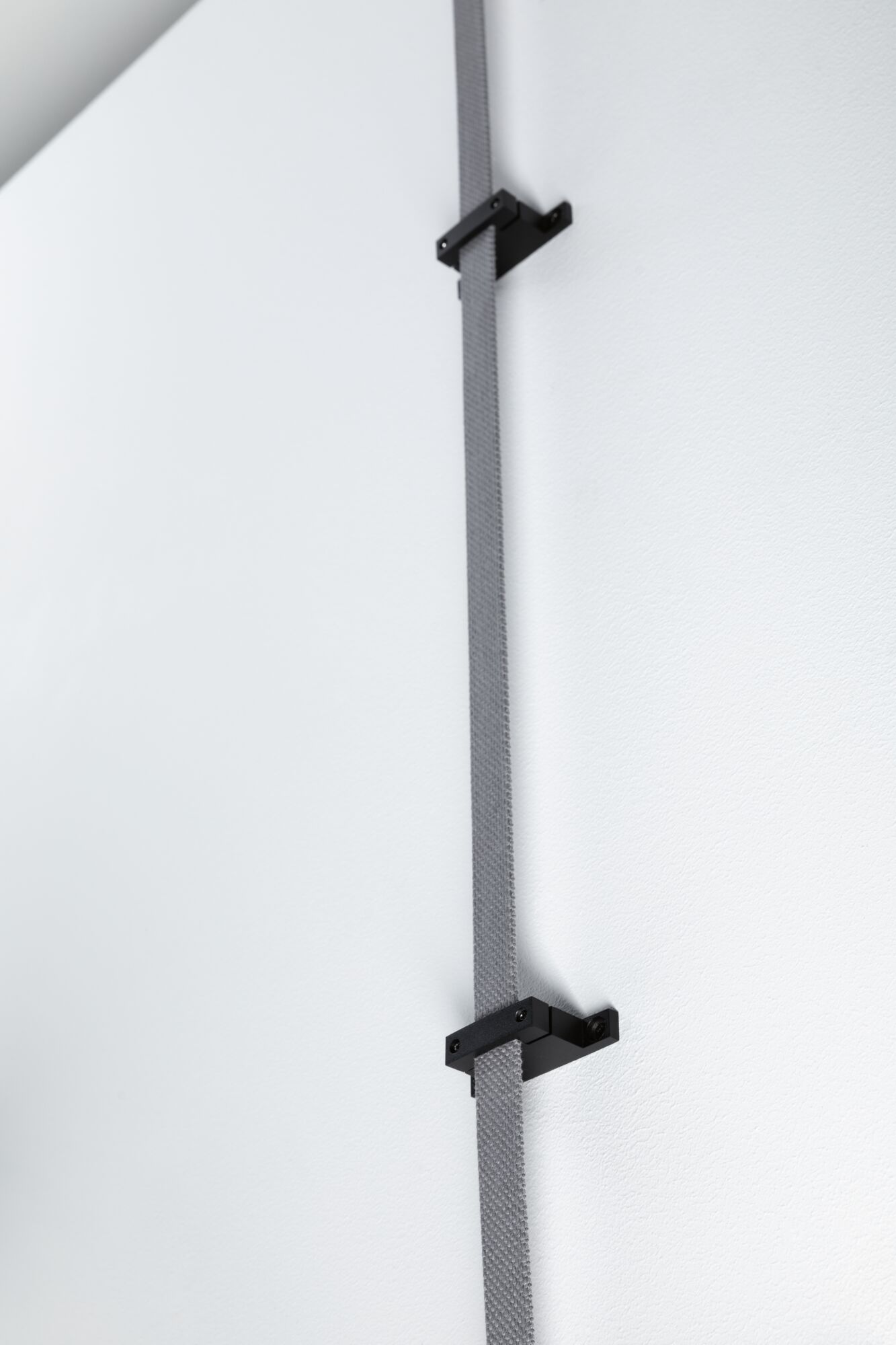 Uchwyt ścienny do taśm systemu Uline 2szt. IP20 czarny / aluminium - obrazek 3