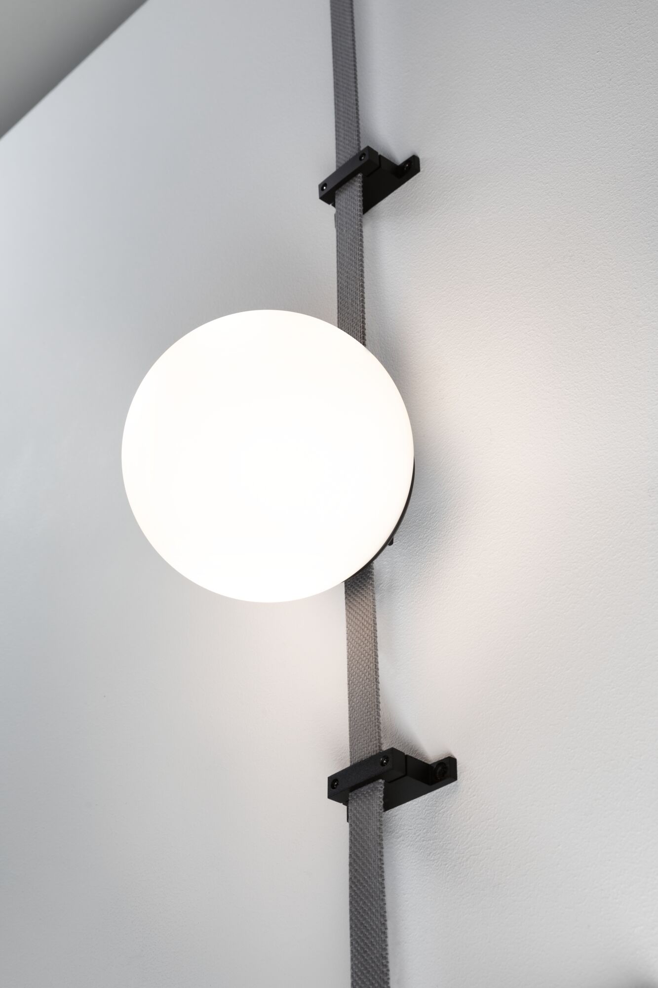 Uchwyt ścienny do taśm systemu Uline 2szt. IP20 czarny / aluminium - obrazek 4