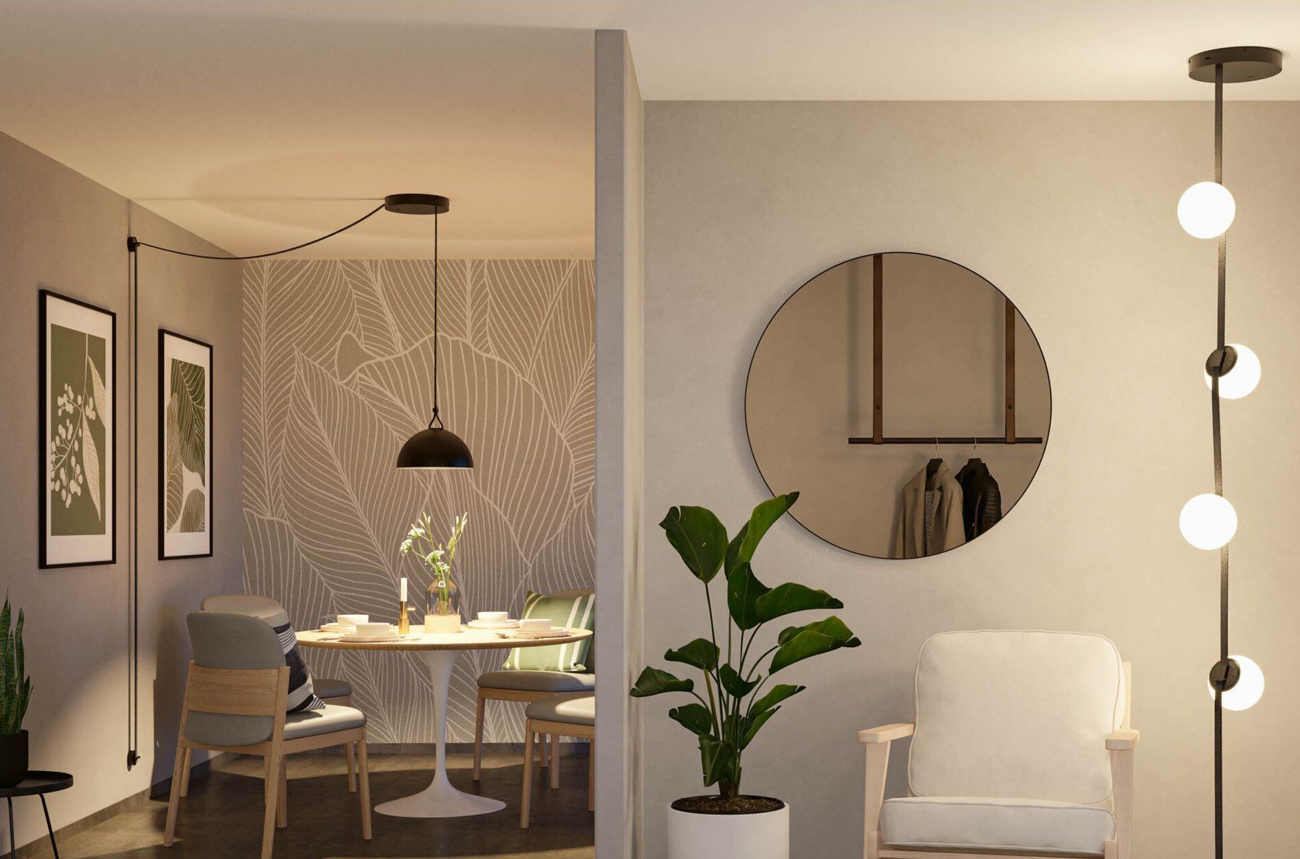 Zestaw instalacyjny z transformatorem systemu ULine max.150W 230V/48V czarny / aluminum - obrazek 4