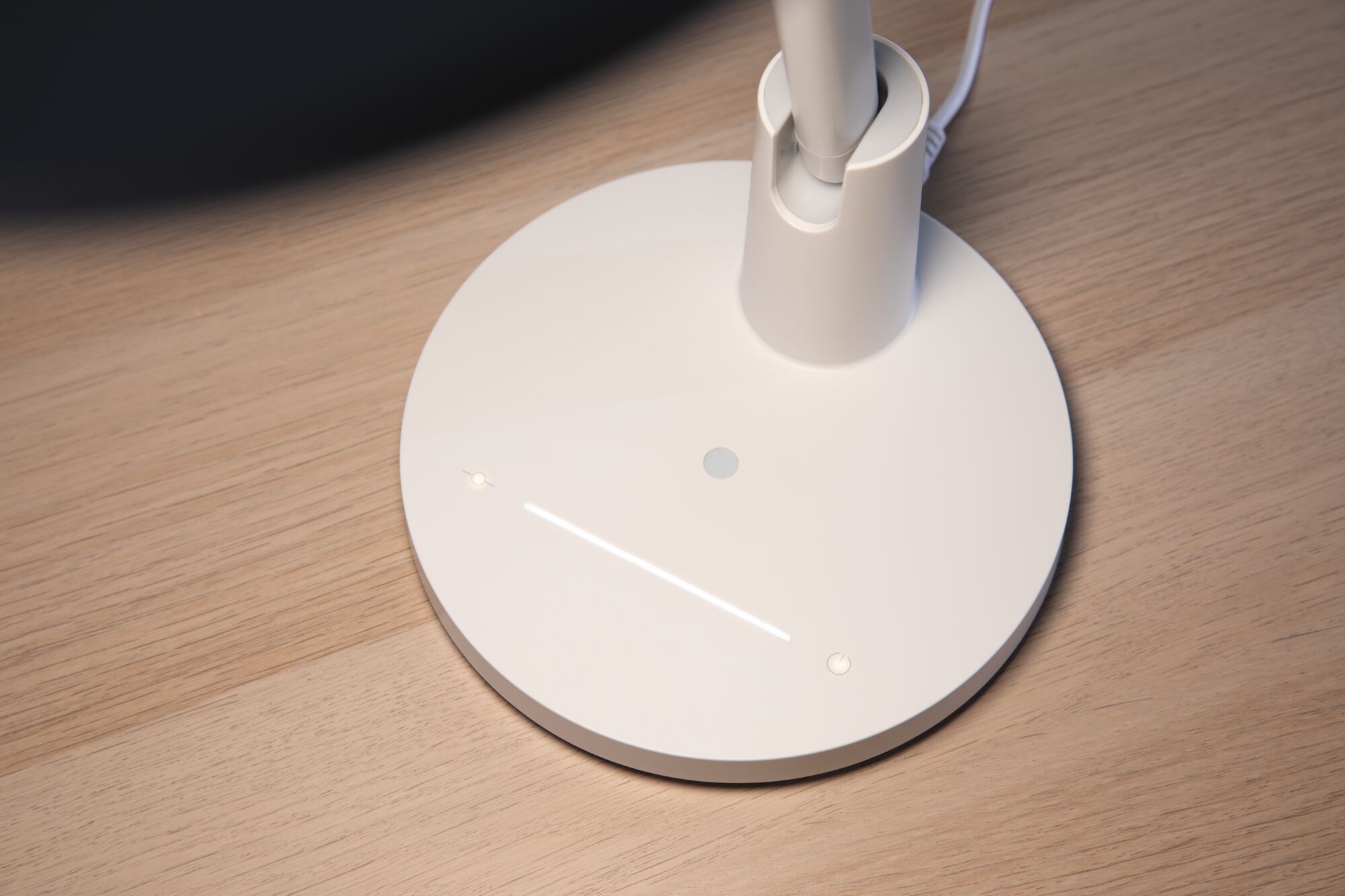 Lampka biurkowa Darba LED 15W DIM 4000K 1150lm 230V biały mat / metal / tworzywo sztuczne - obrazek 11