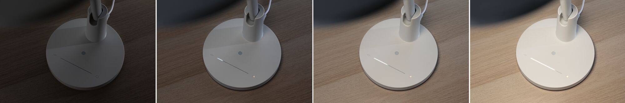 Lampka biurkowa Darba LED 15W DIM 4000K 1150lm 230V biały mat / metal / tworzywo sztuczne - obrazek 13