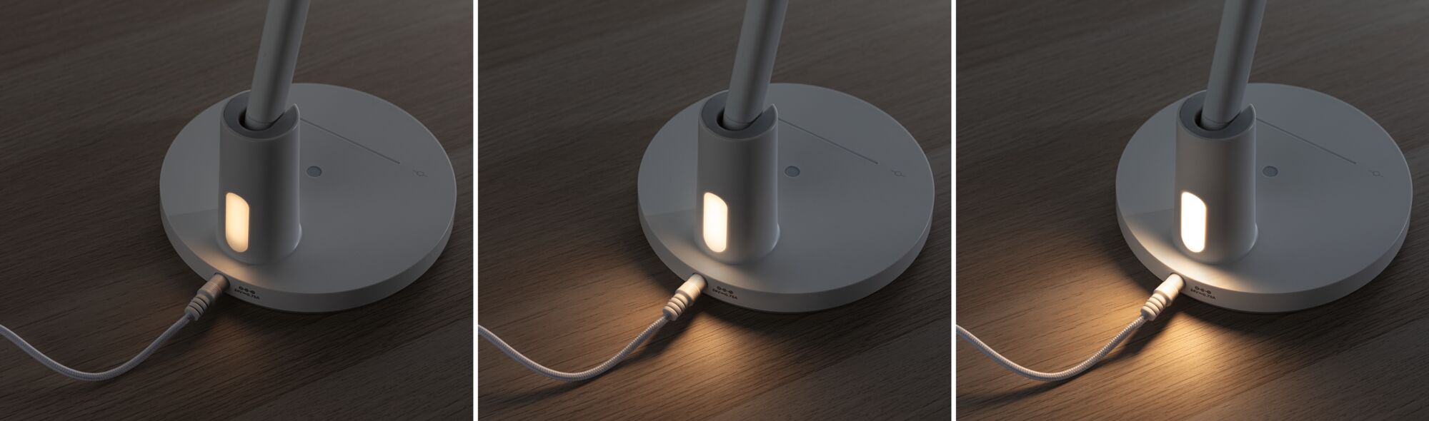 Lampka biurkowa Darba LED 15W DIM 4000K 1150lm 230V biały mat / metal / tworzywo sztuczne - obrazek 6