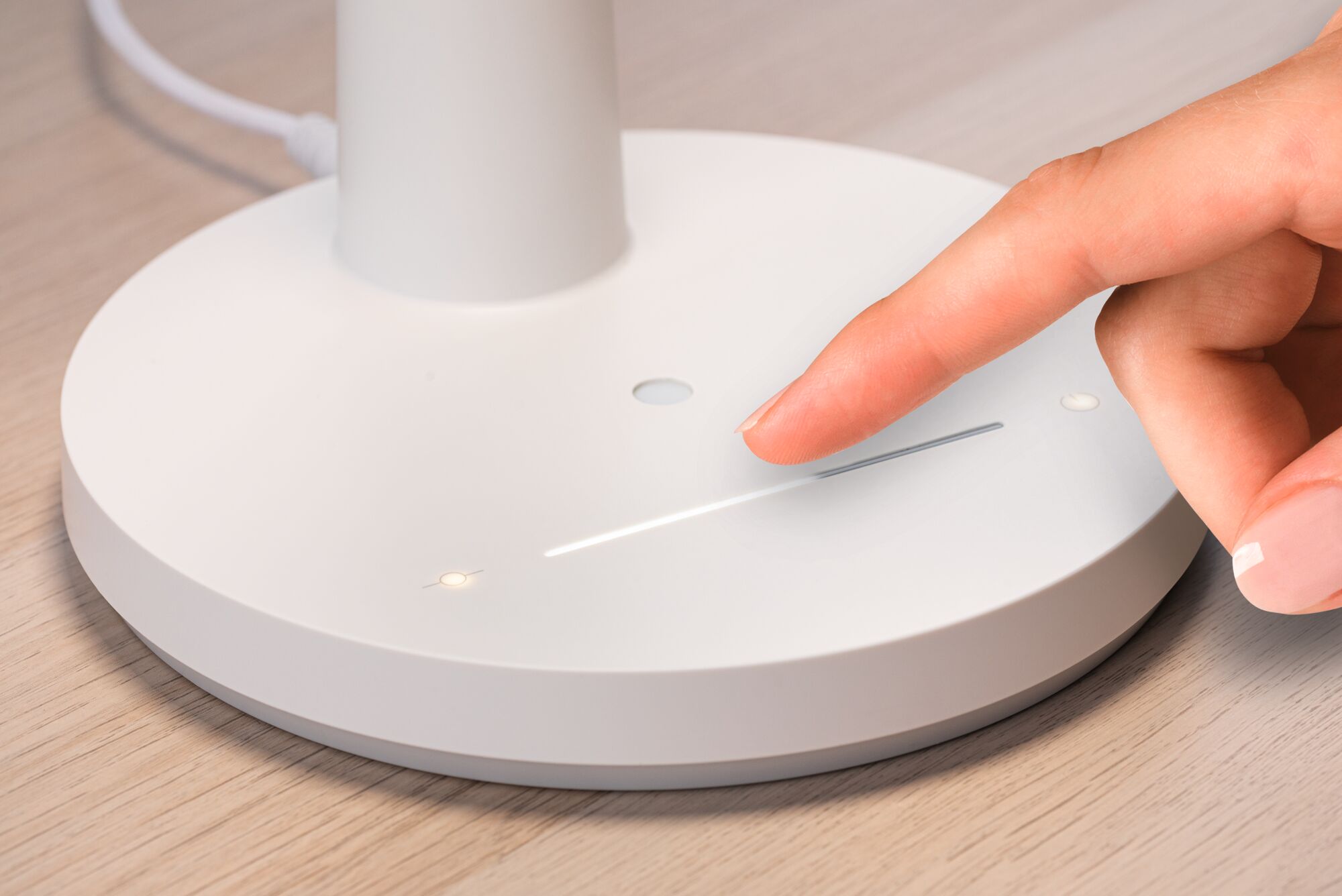 Lampka biurkowa Darba LED 15W DIM 4000K 1150lm 230V biały mat / metal / tworzywo sztuczne - obrazek 14