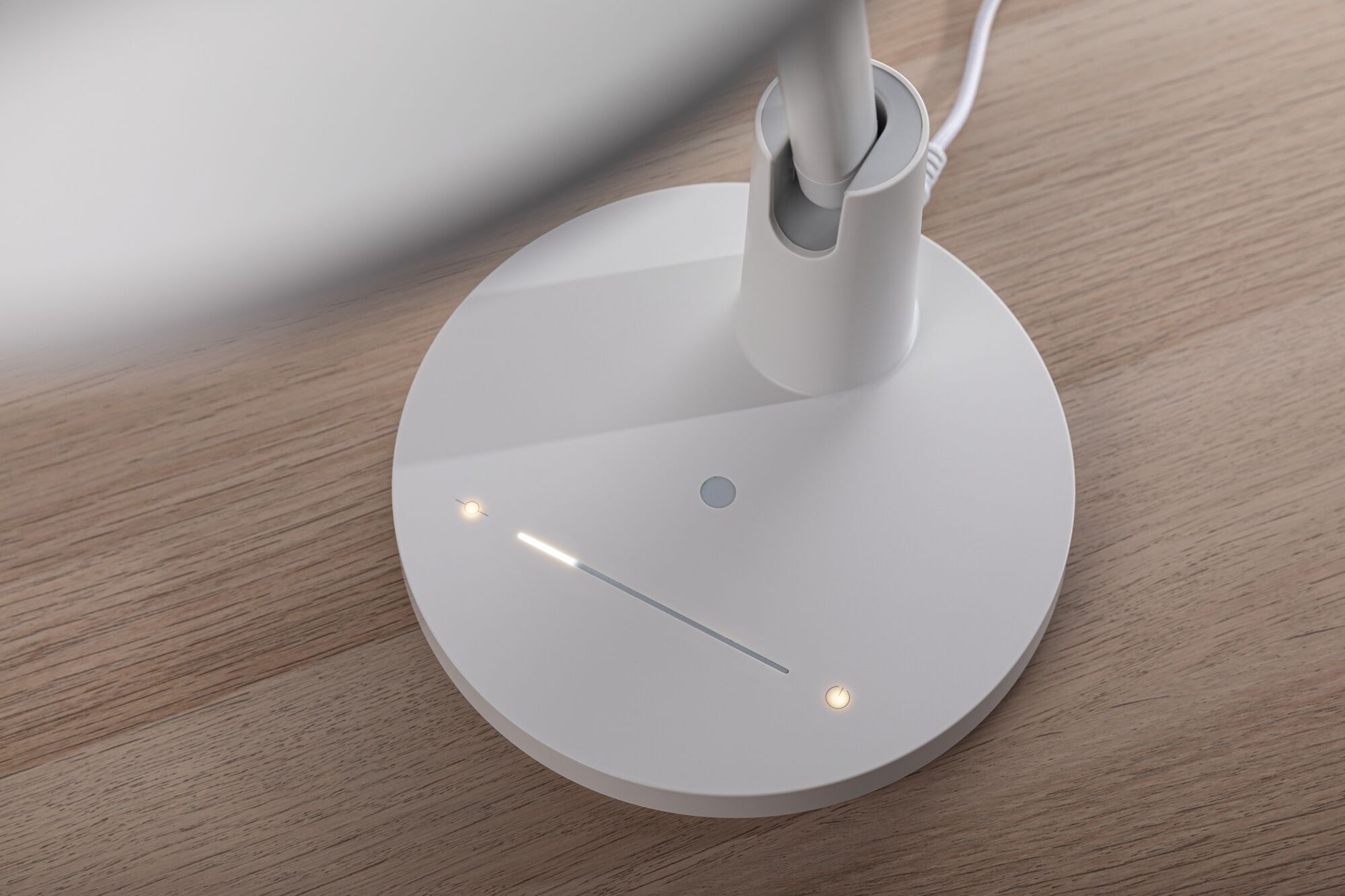 Lampka biurkowa Darba LED 15W DIM 4000K 1150lm 230V biały mat / metal / tworzywo sztuczne - obrazek 10