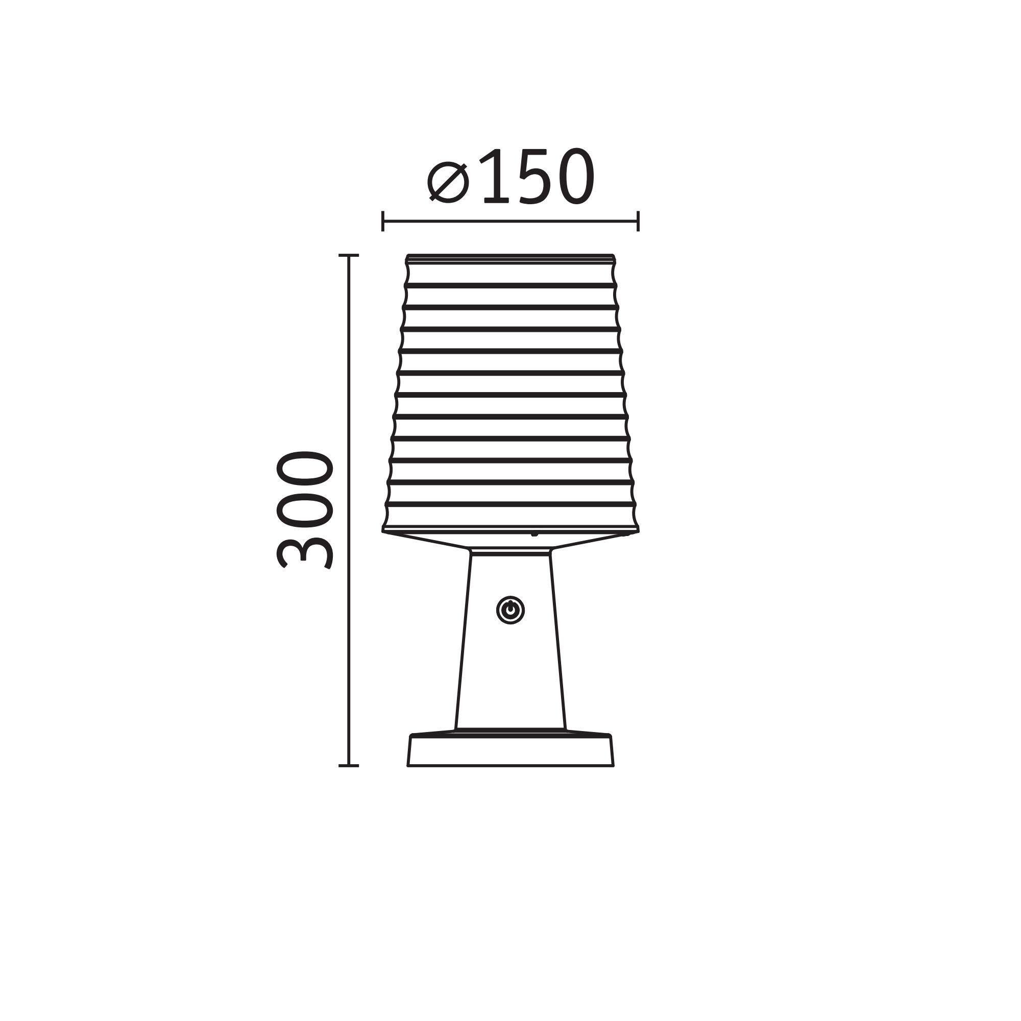 Lampka stołowa solarna ILANGA LED DIM USB-C 2.1W 125lm 2700K IP44 antracyt / tworzywo z recyklingu - obrazek 14