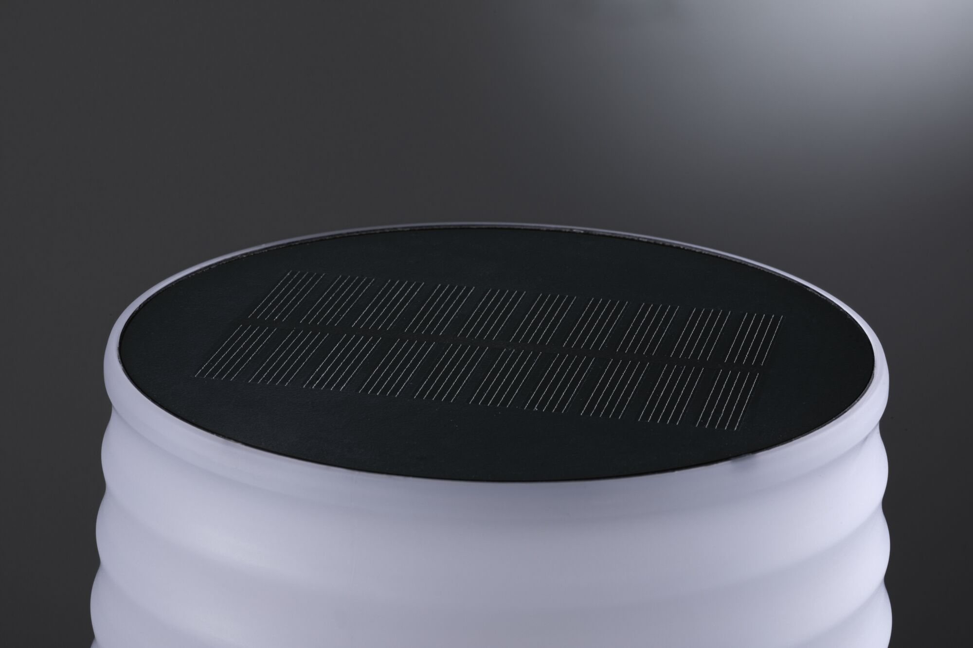 Lampka stołowa solarna ILANGA LED DIM USB-C 2.1W 125lm 2700K IP44 antracyt / tworzywo z recyklingu - obrazek 11