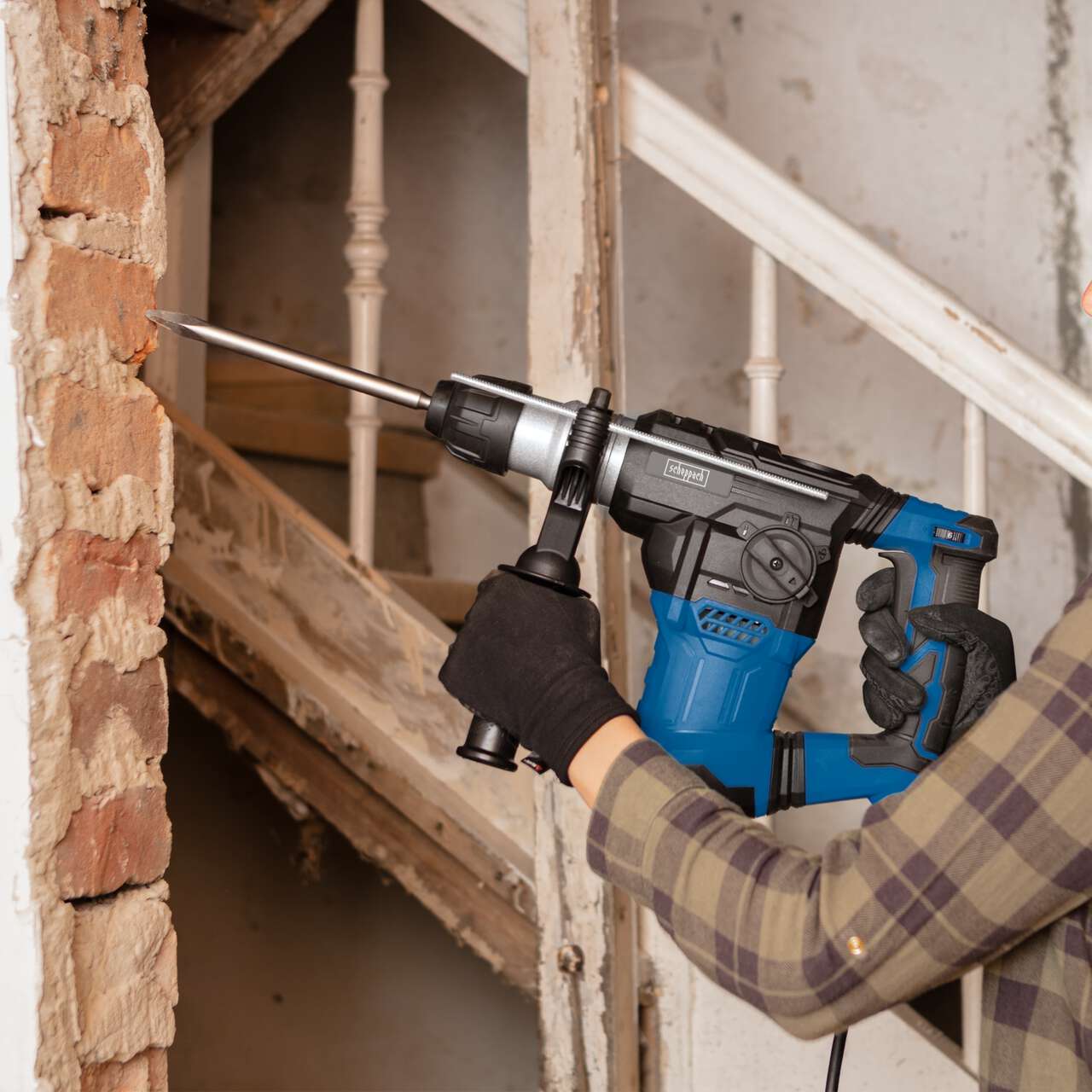 Młotowiertarka Scheppach DH1500Plus - obrazek 2