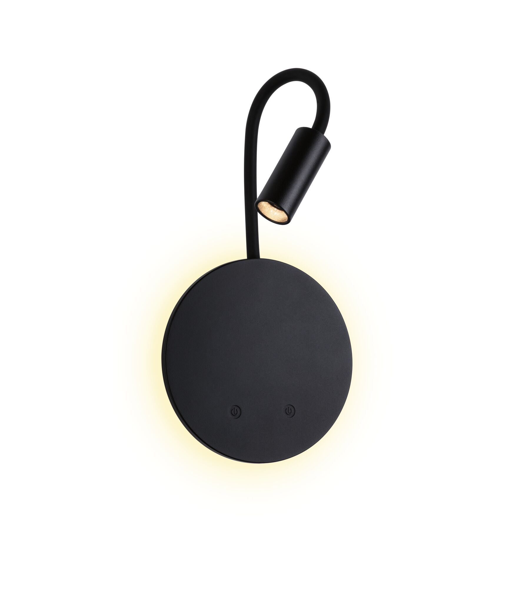 Mobile wall lamp MIORA LED DIM 0.7W + backlight 0.6W 2700K 78 + 82lm USB-C Battery black / plastic - Image 2