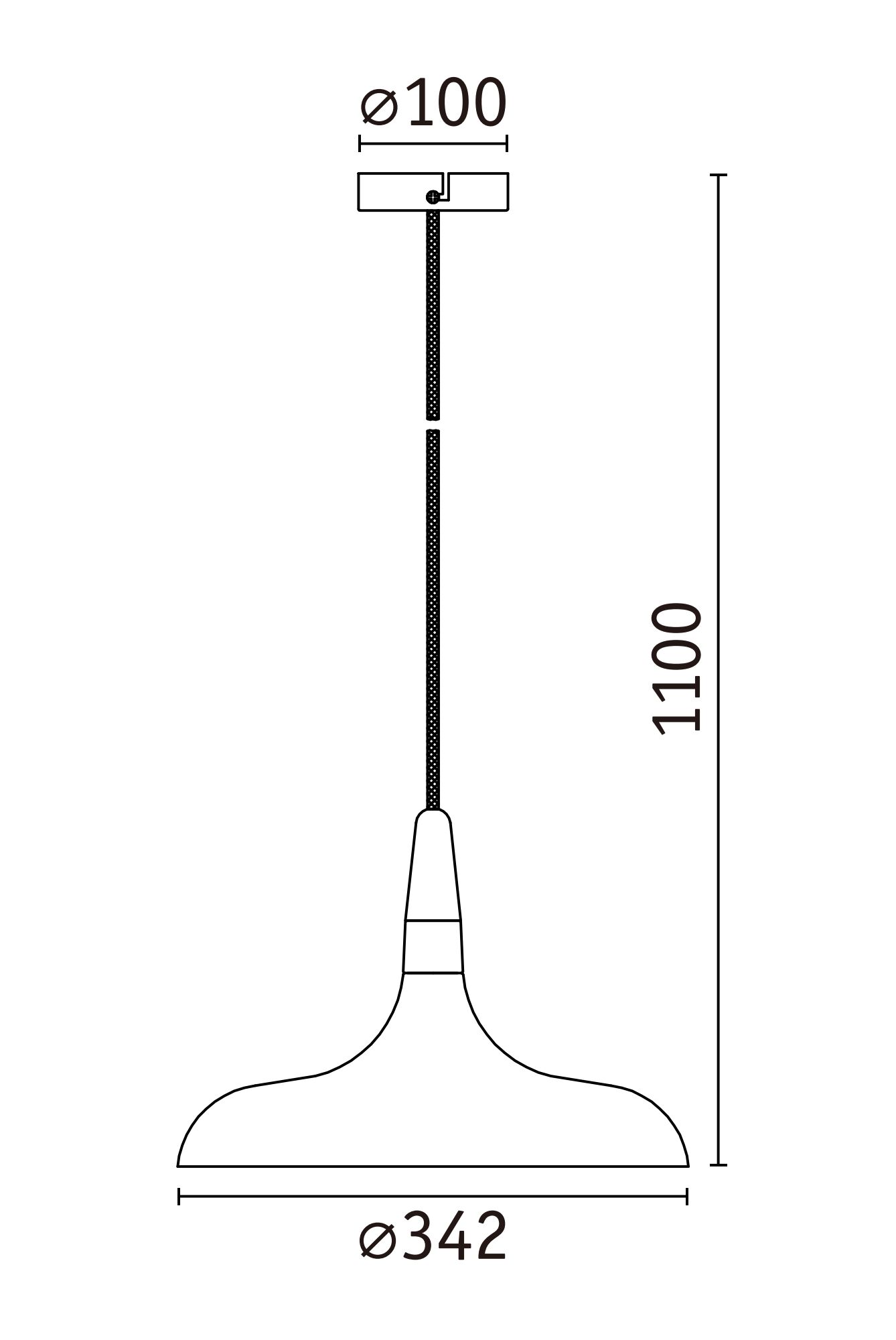 Lampa wisząca Neordic Juna 342mm max.20W E27 DIM 230V nugat / złoty / metal - obrazek 7