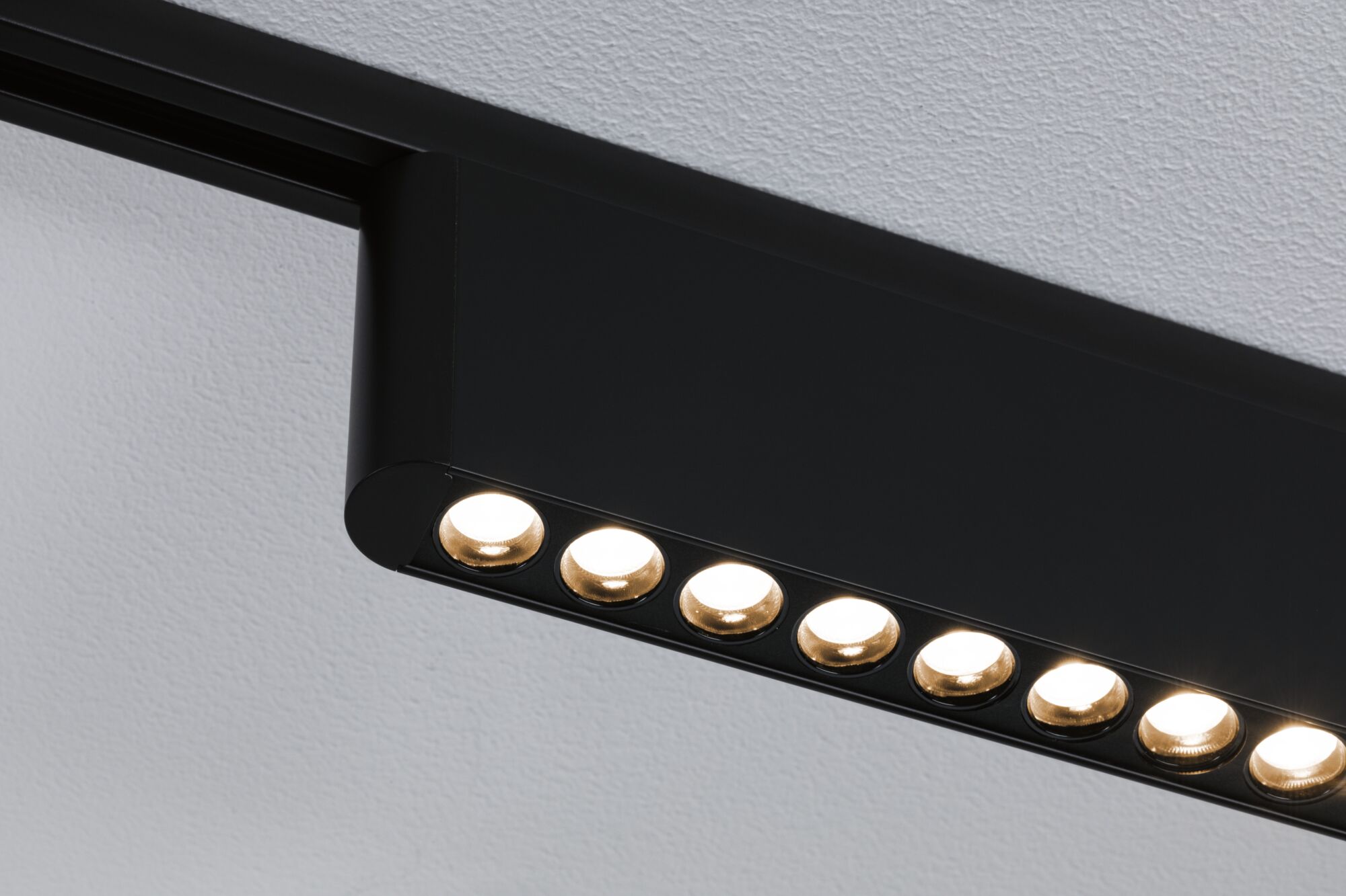 URail ZELOS LED 3-STEP DIM 10W 1050lm IP20 3000K 230V black matte / aluminum track fixture - Image 3