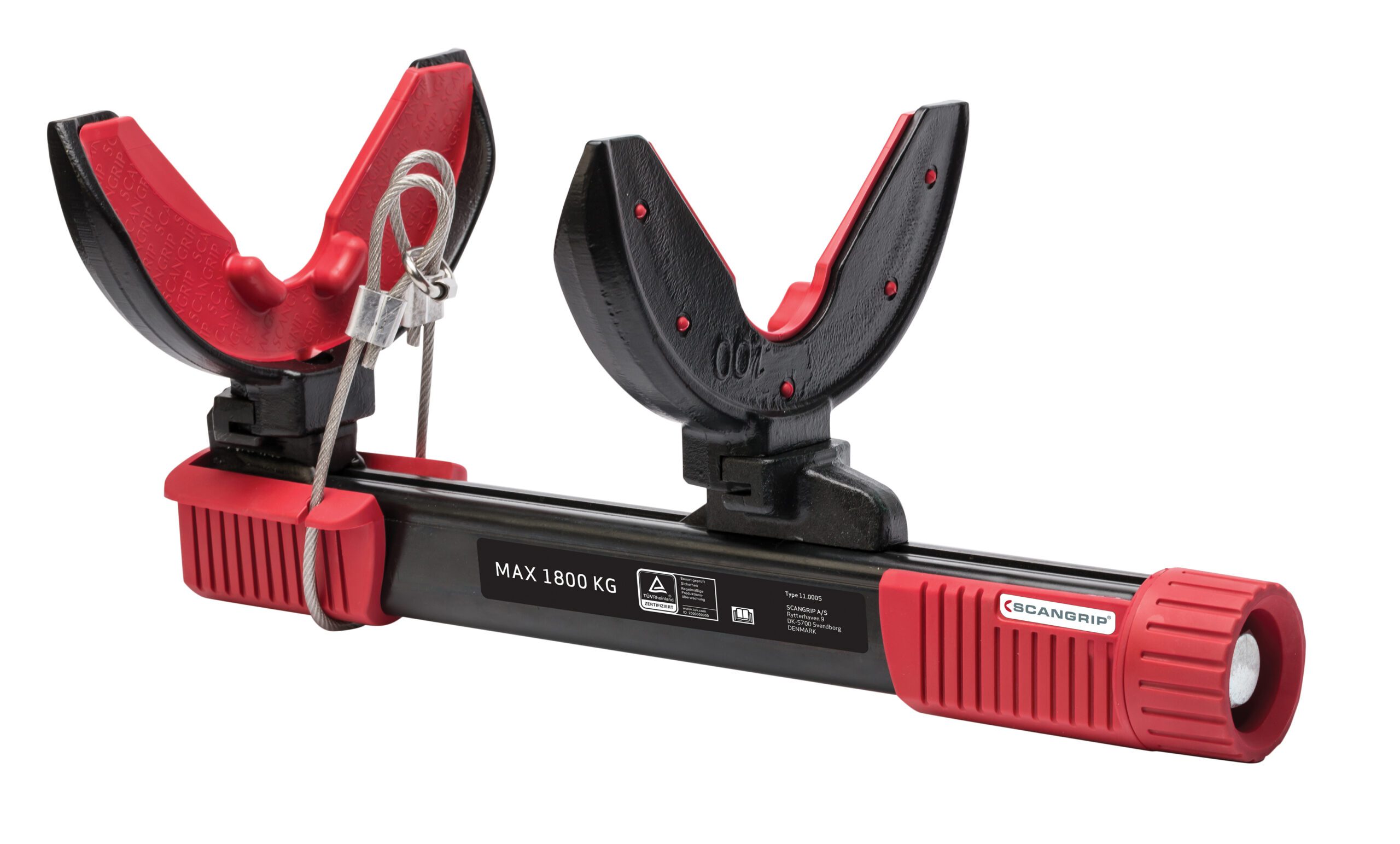 Bezpieczny i wydajny ściągacz sprężyn McPherson Scangrip CANVIK PLUS 1800 KG 11.0005