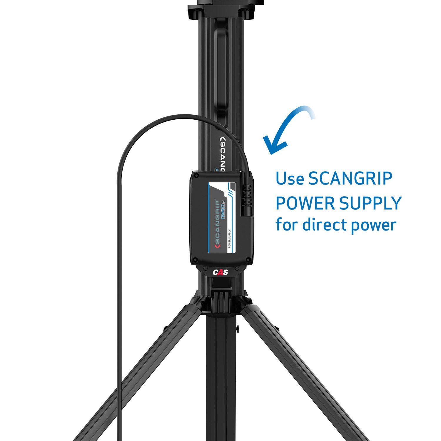 Akumulatorowa lampa budowlana 8000 lm ze zintegrowanym statywem Scangrip TOWER 8 CONNECT 03.6107C - obrazek 14